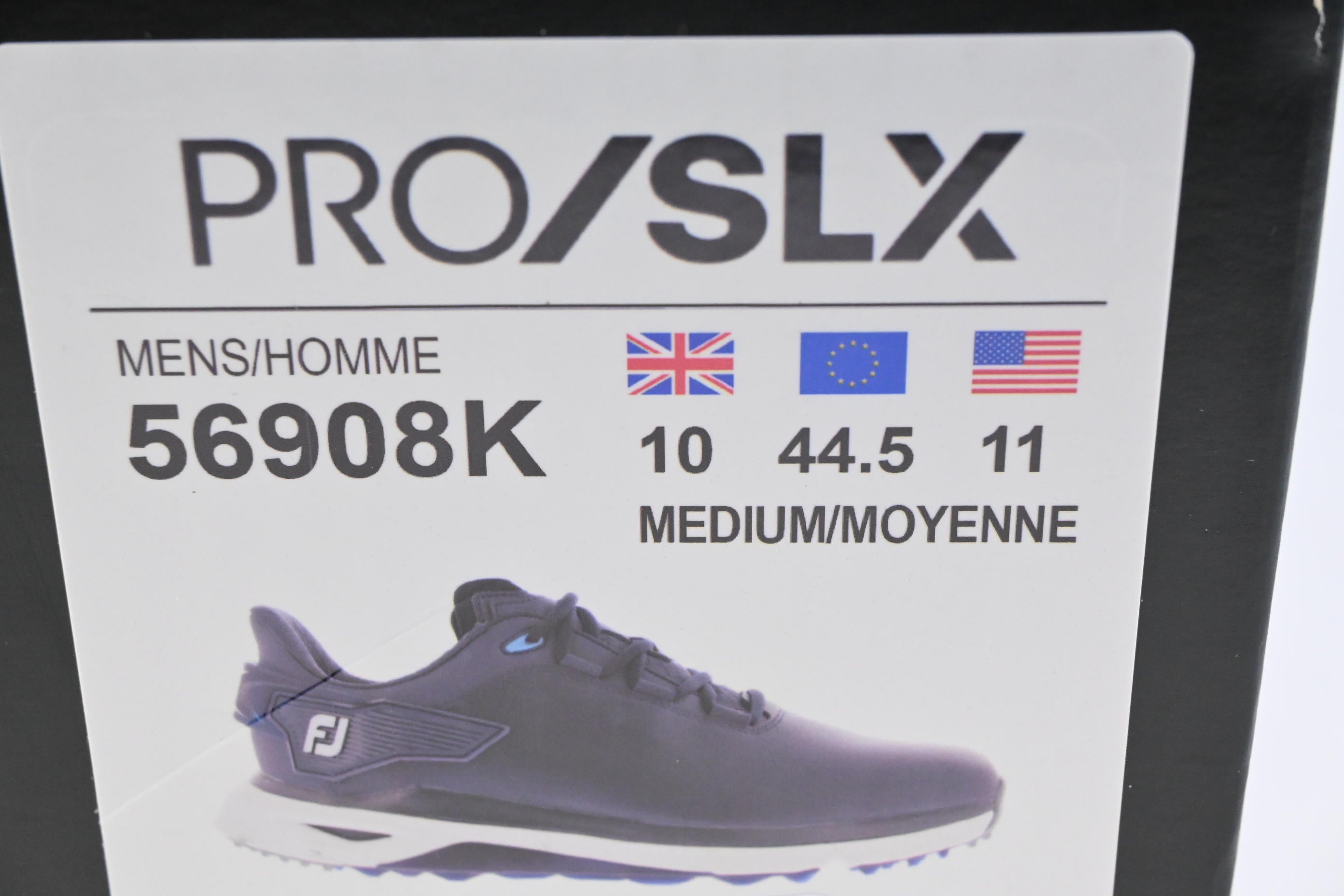 FootJoy Pro SLX Golf Shoes / Size UK 10 / Navy, White