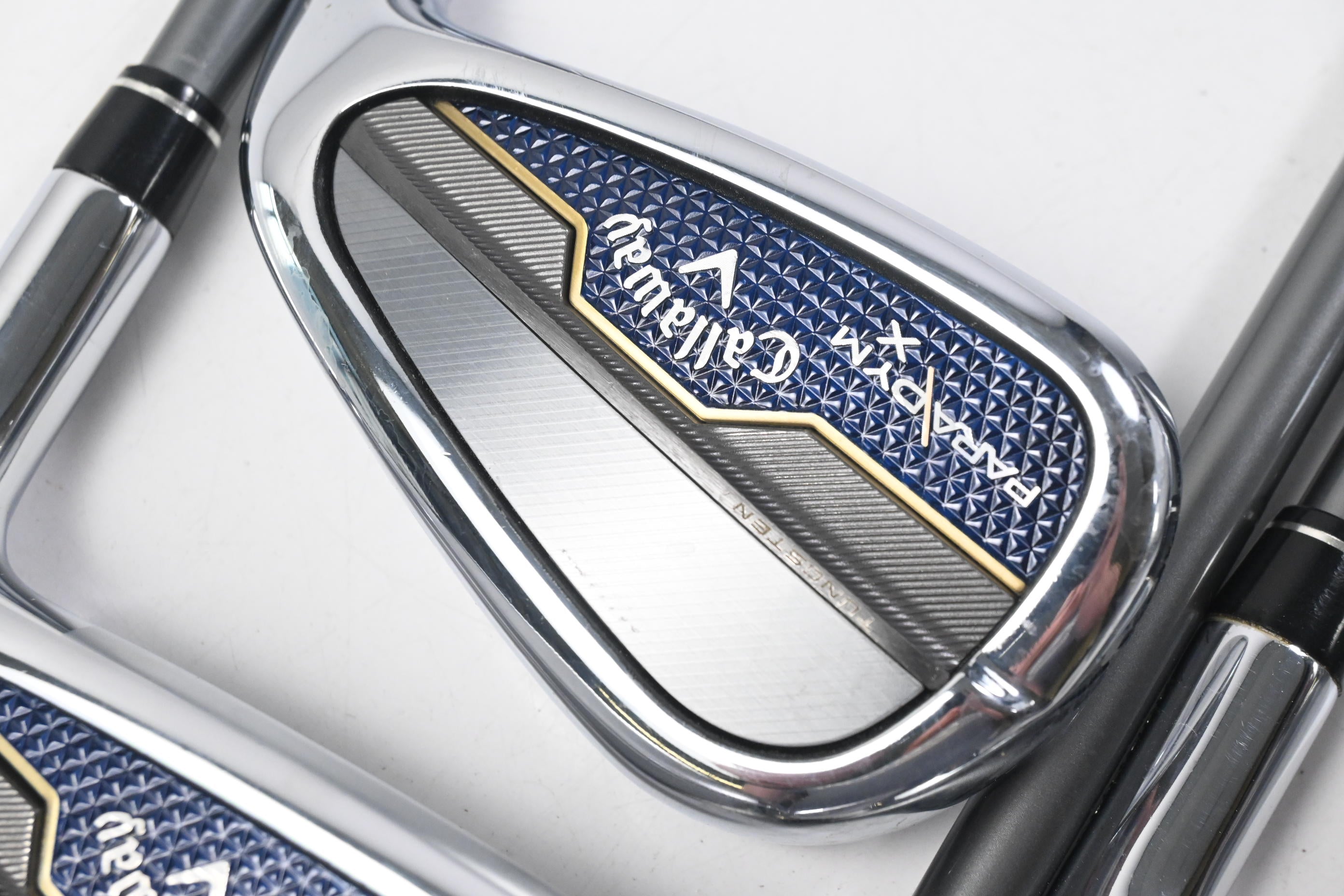 Callaway Paradym X Irons / 7-PW+SW / Regular Flex HZRDUS Silver Shafts