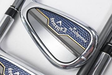 Callaway Paradym X Irons / 7-PW+SW / Regular Flex HZRDUS Silver Shafts