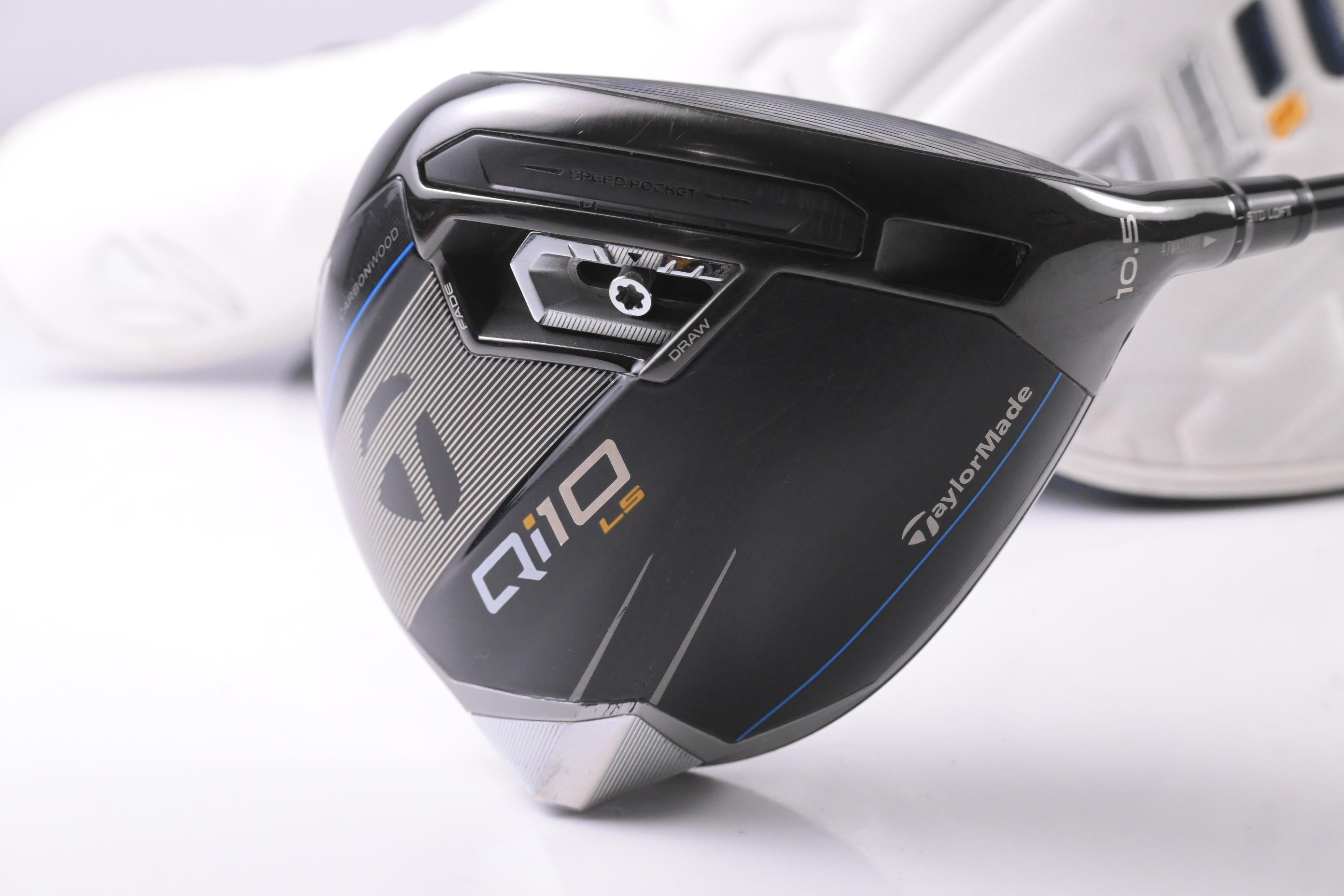 Taylormade Qi10 LS Driver / 10.5 Degree / Stiff Flex Fujikura Ventus TR Blue 5