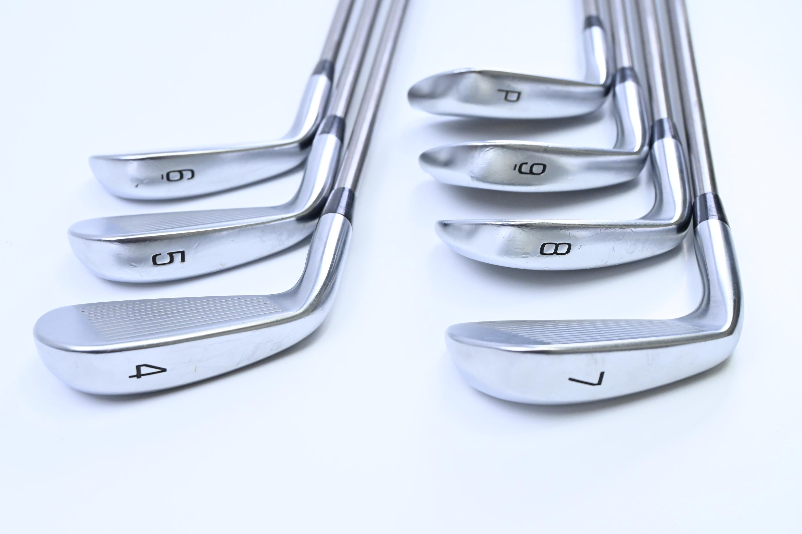 Mizuno JPX 921 Forged Irons / 4-PW / Stiff Flex Steel Fiber 110 cw Shafts