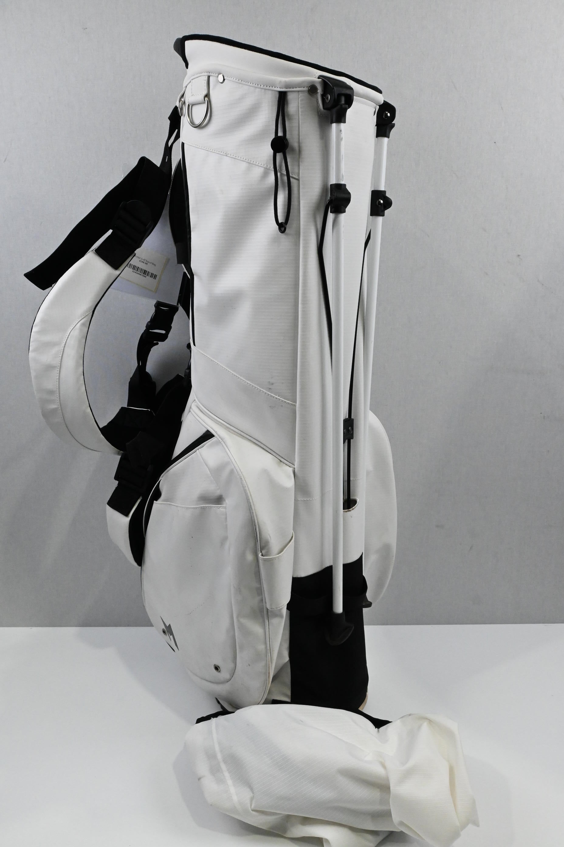 Minimal Golf Stand Bag / 5-Way / White, Black