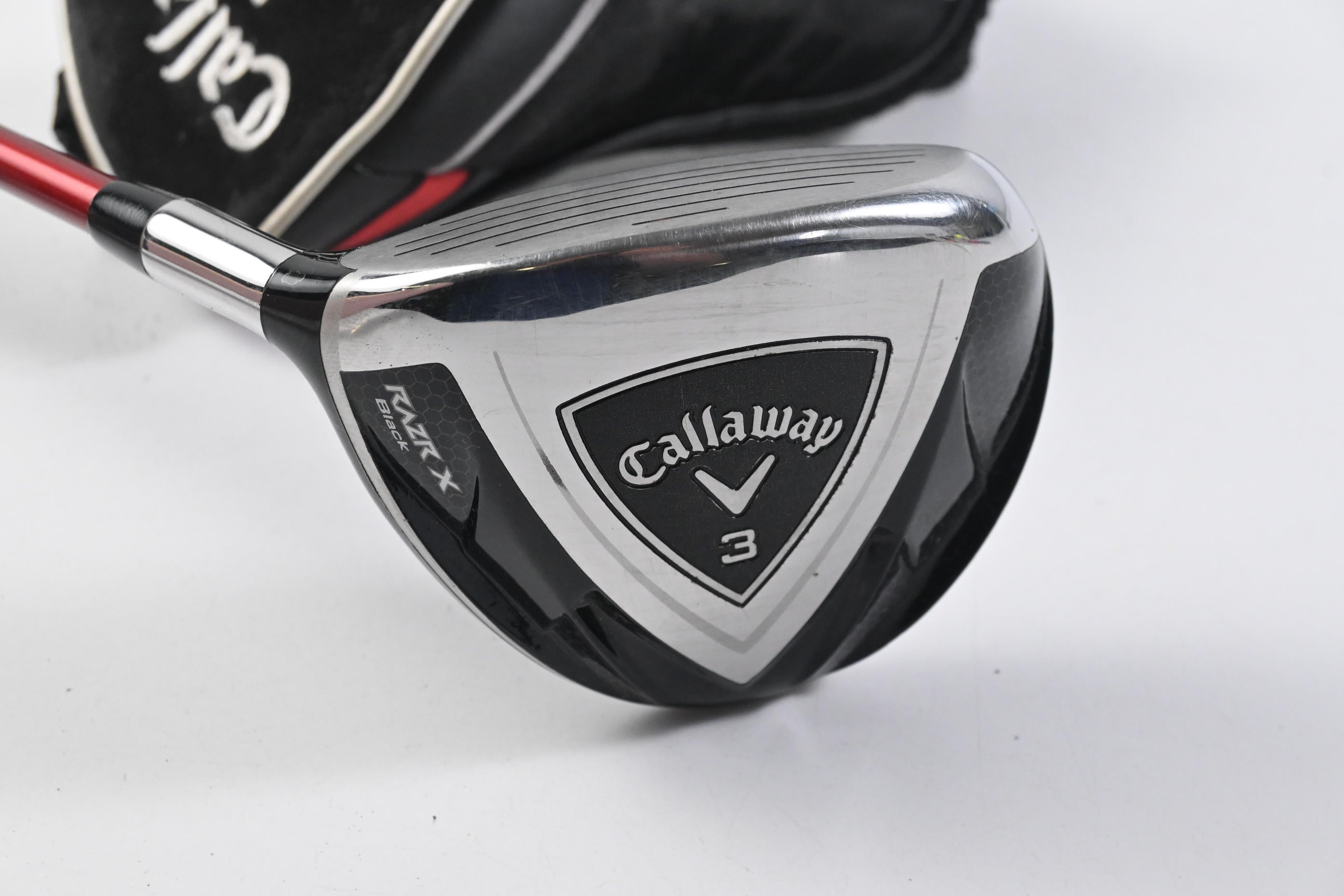 Left Hand Callaway RAZR X Black #3 Wood / 15 Degree / Regular Flex Callaway 60