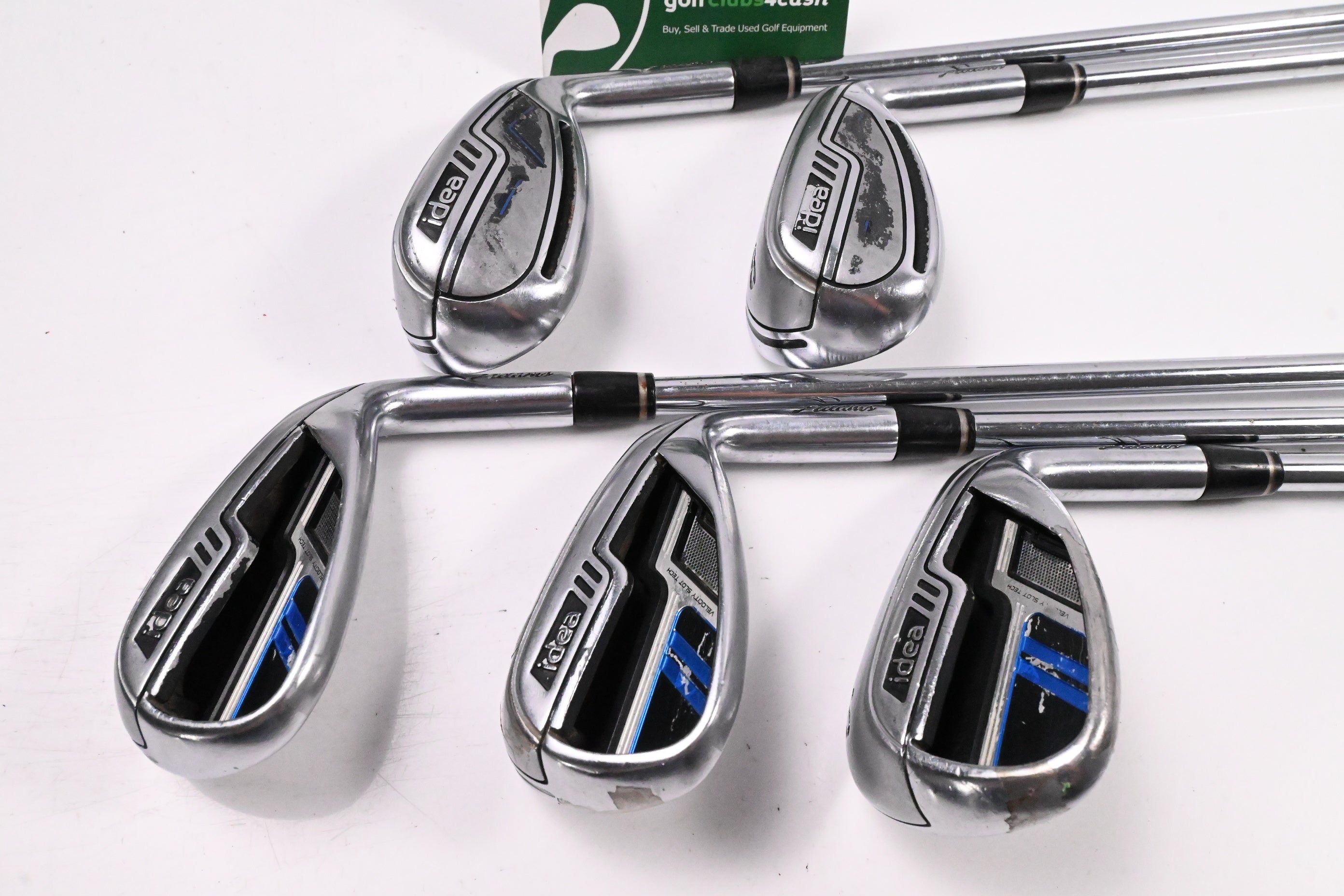 Adams Idea 2014 Hybrid Combo Irons / 7-PW+SW / Regular Flex True Temper Dynalite