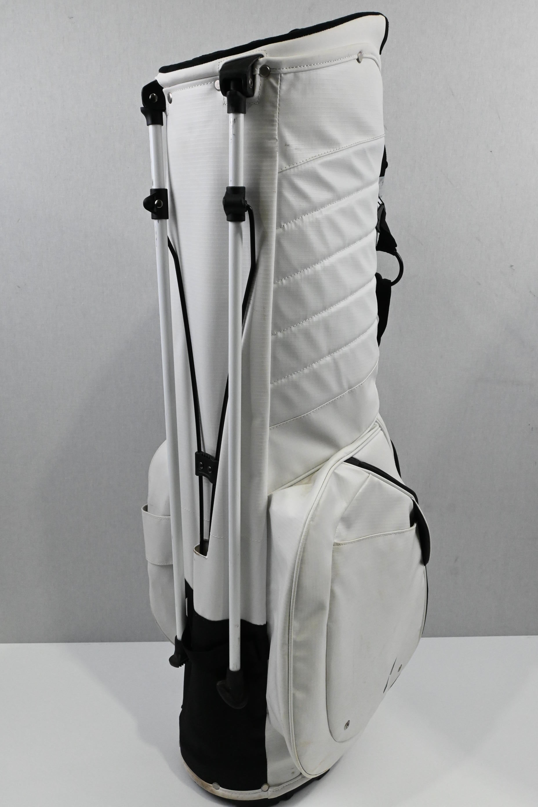 Minimal Golf Stand Bag / 5-Way / White, Black