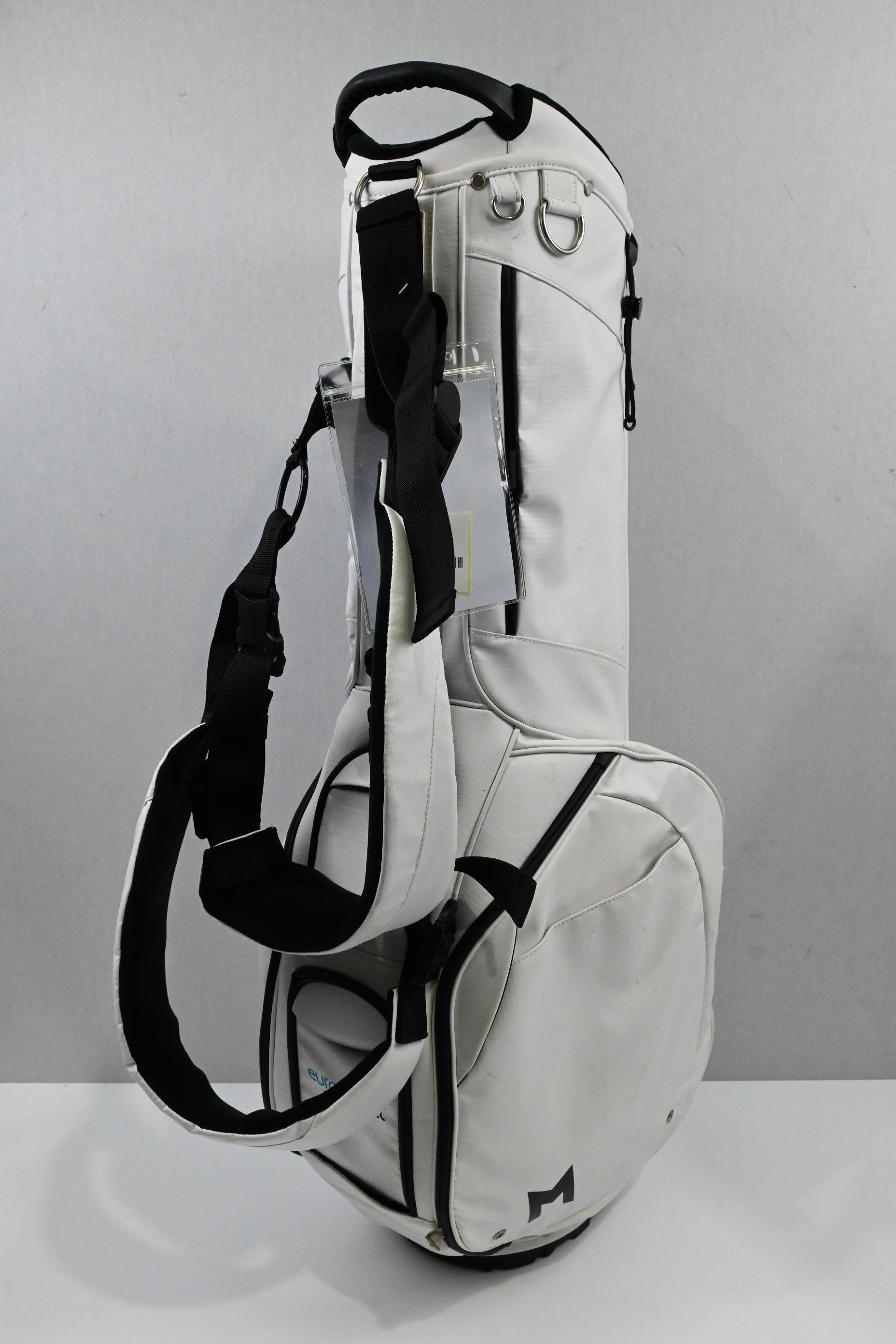 Minimal Golf Stand Bag / 5-Way / White, Black