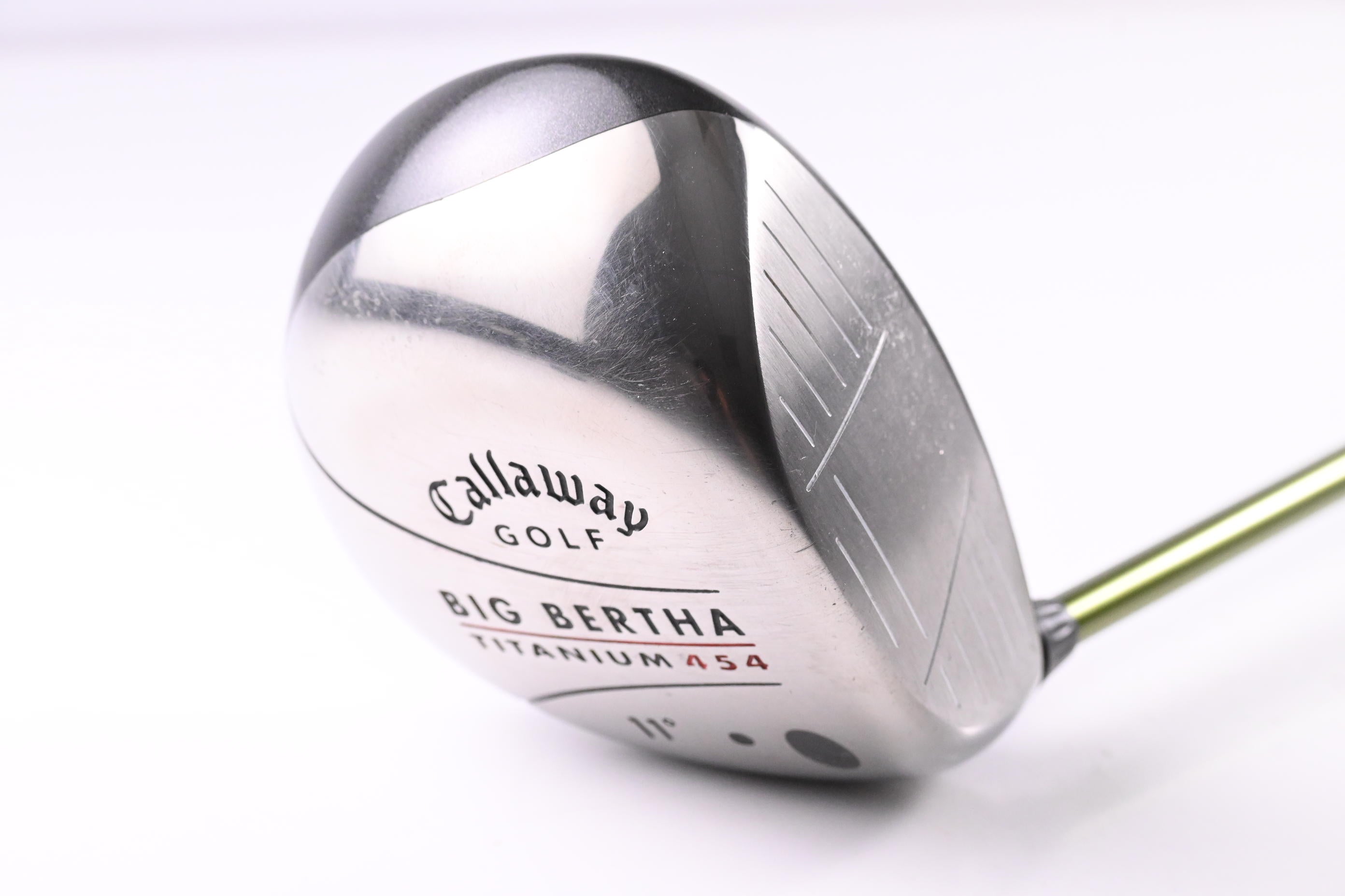 Callaway Big Bertha Ti 454 Driver / 11 Degree / Regular Flex Aldila NV Green 65