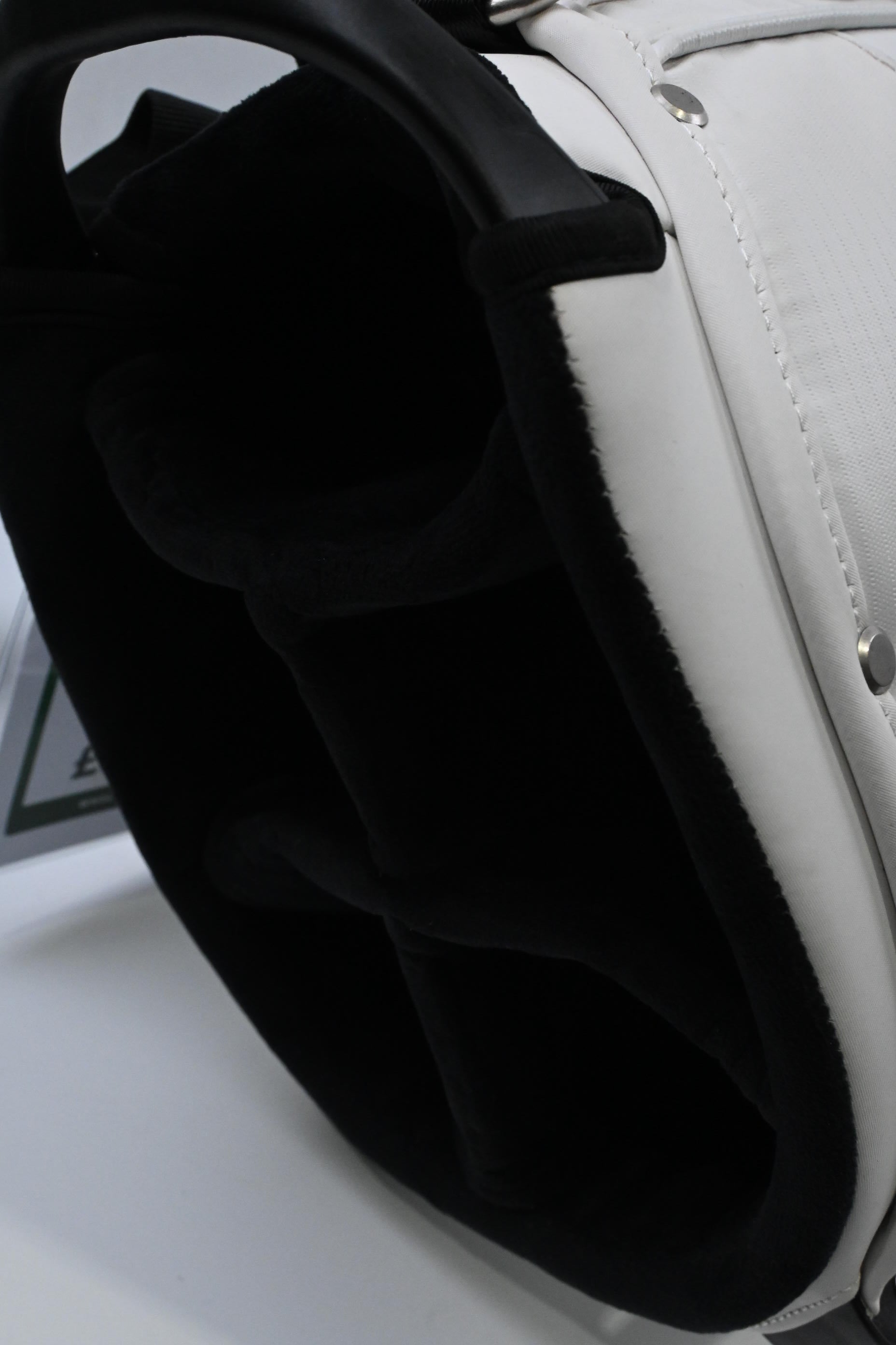 Minimal Golf Stand Bag / 5-Way / White, Black