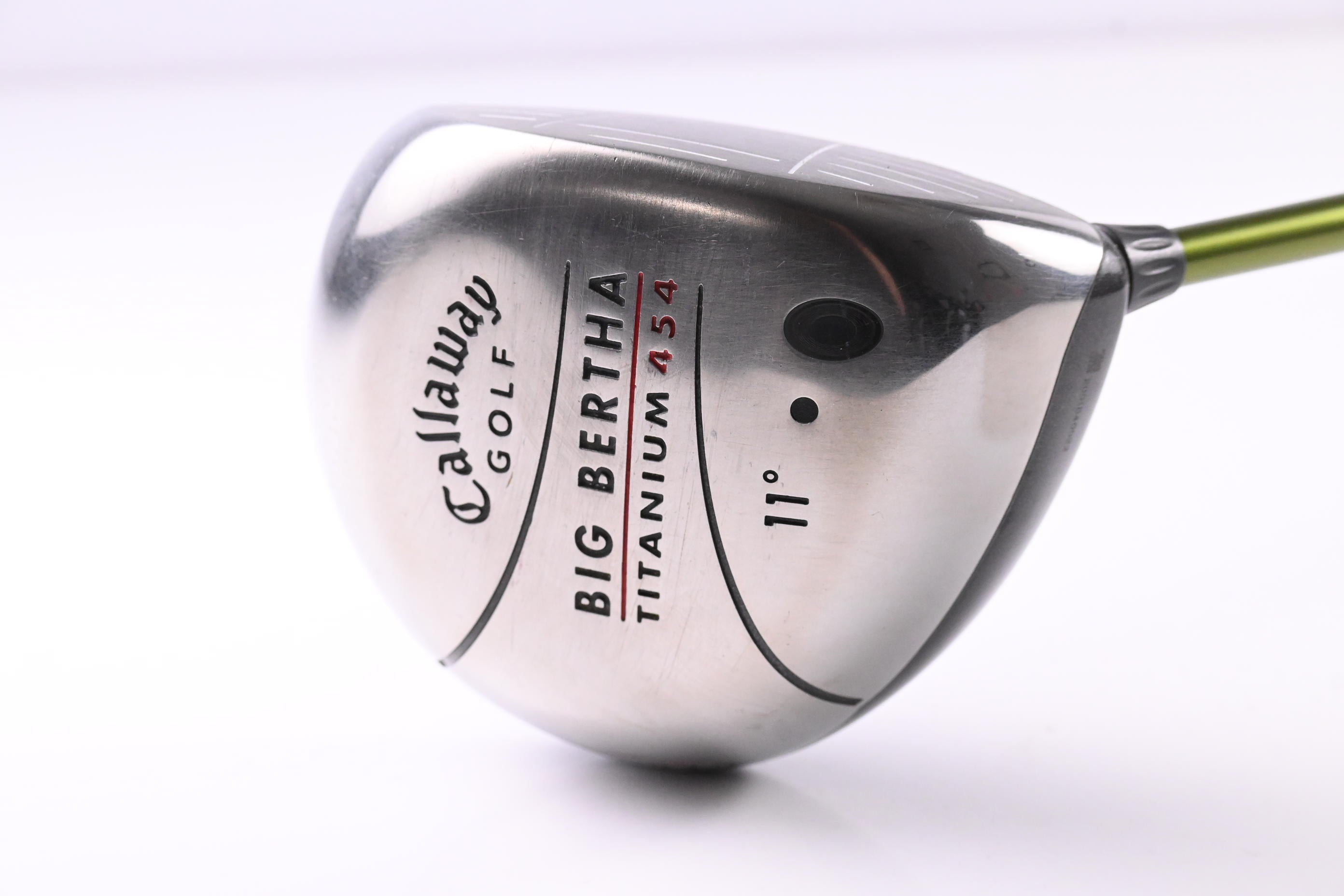 Callaway Big Bertha Ti 454 Driver / 11 Degree / Regular Flex Aldila NV Green 65