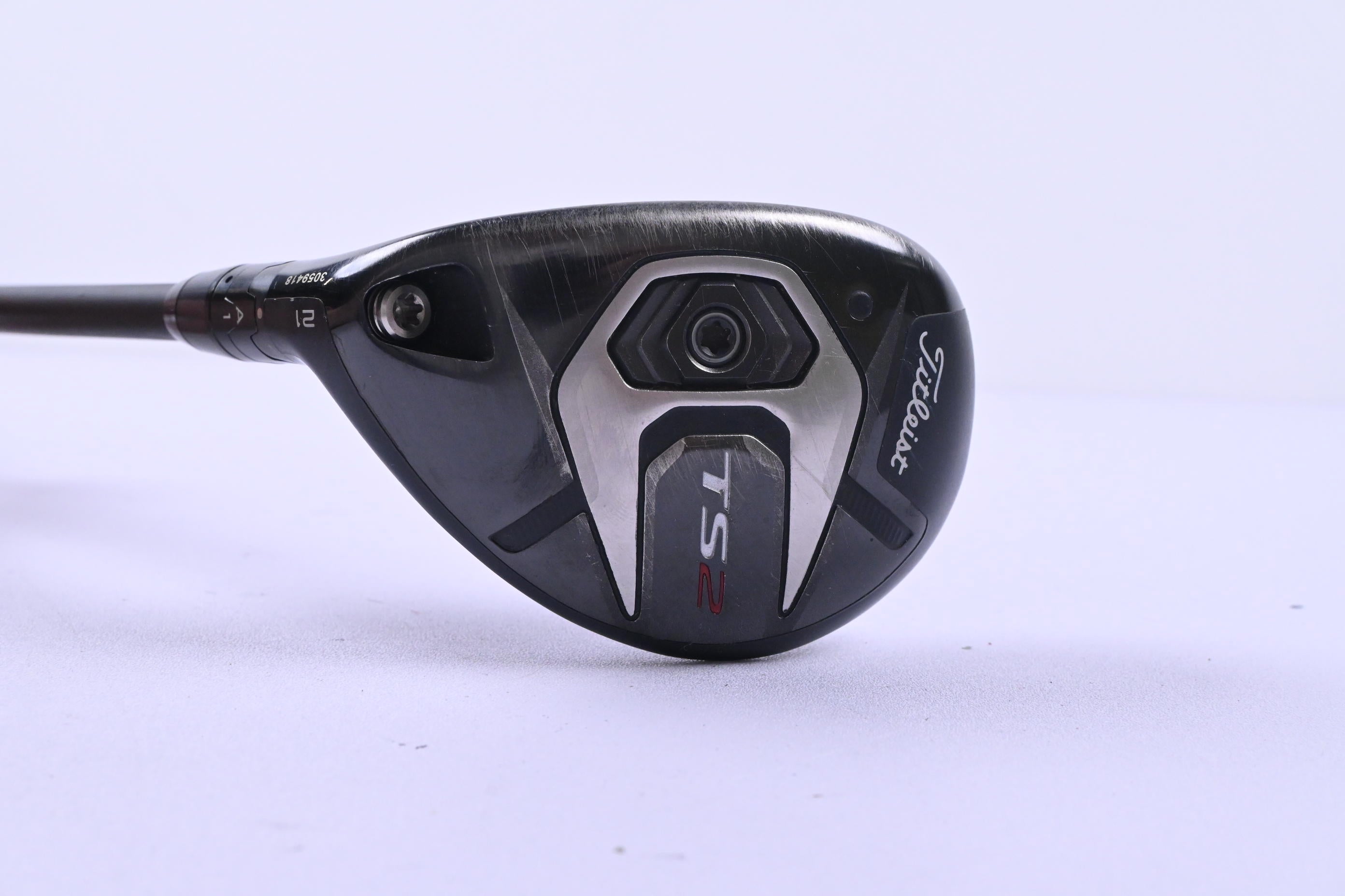 Left Hand Titleist TS2 #3 Hybrid / 21 Degree / Regular Flex Kuro Kage Black 55