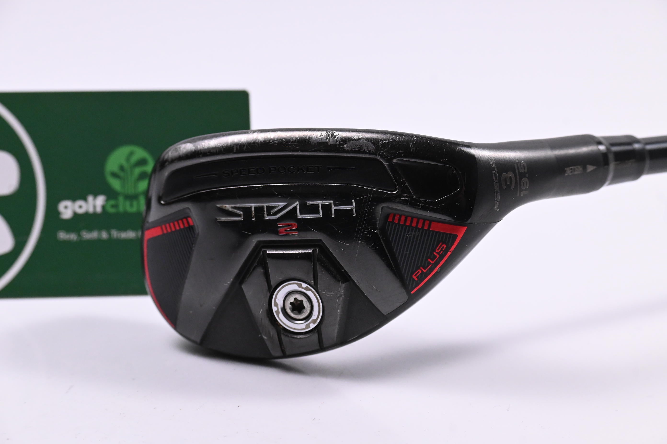 Taylormade Stealth 2 Plus #3 Hybrid / 19.5 Degree / Stiff Flex Kai'li Red 85
