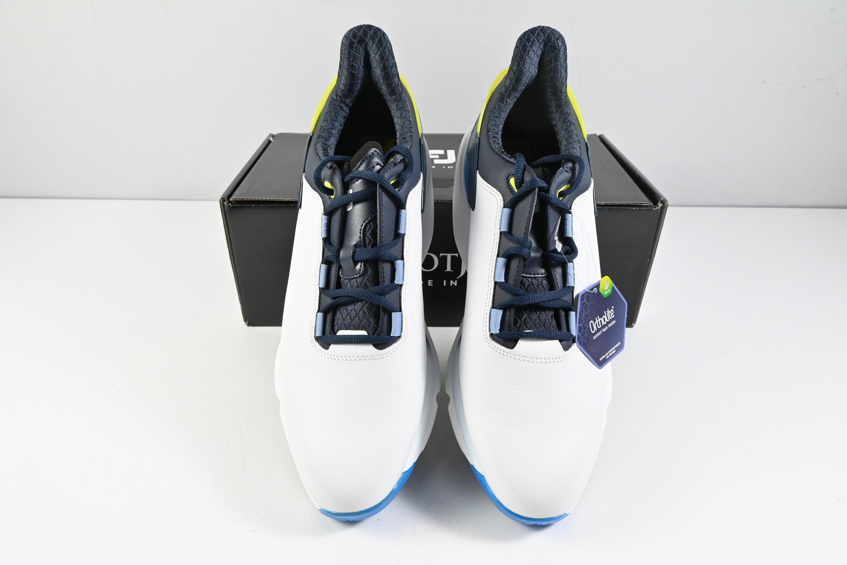 FootJoy Pro SLX Golf Shoes / Size UK 10 / White, Blue