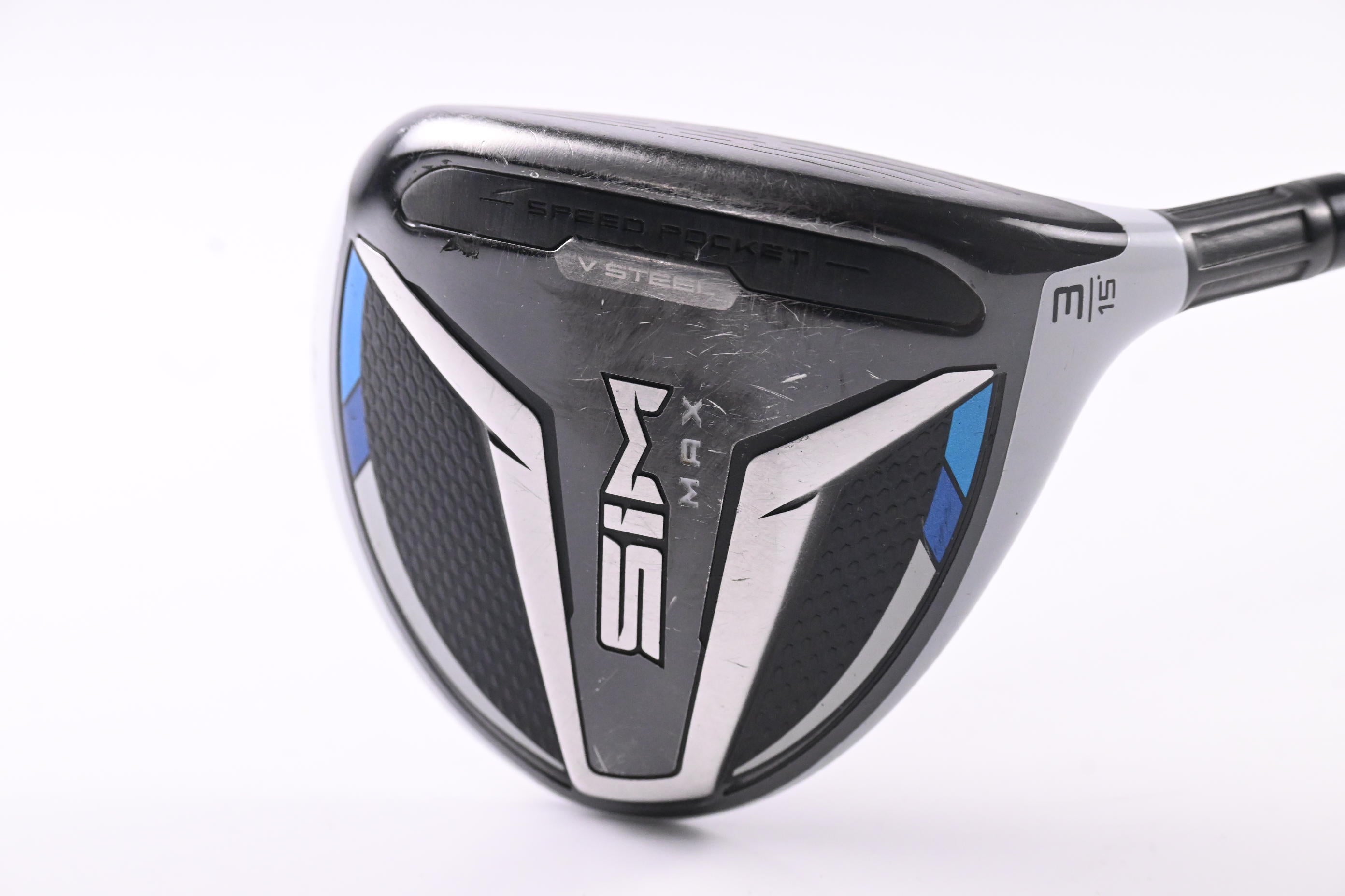 Taylormade SIM Max #3 Wood / 15 Degree / Regular Flex Ventus Blue 5 Shaft