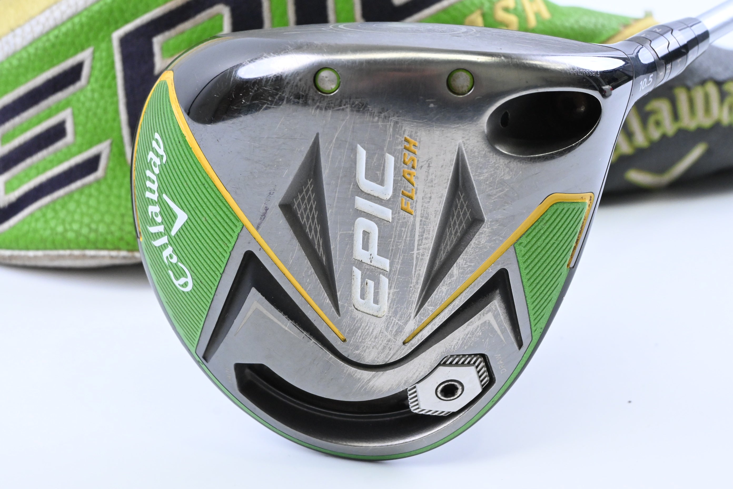 Callaway Epic Flash Driver / 10.5 Degree / Regular Flex Evenflow Green 55 Shaft