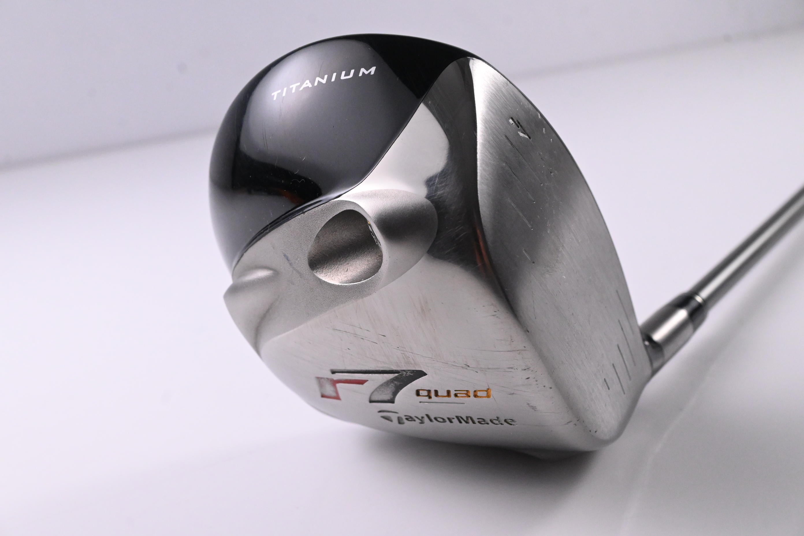 Taylormade R7 Quad Driver / 9.5 Degree / Stiff Flex Taylormade M.A.S2 65 Shaft