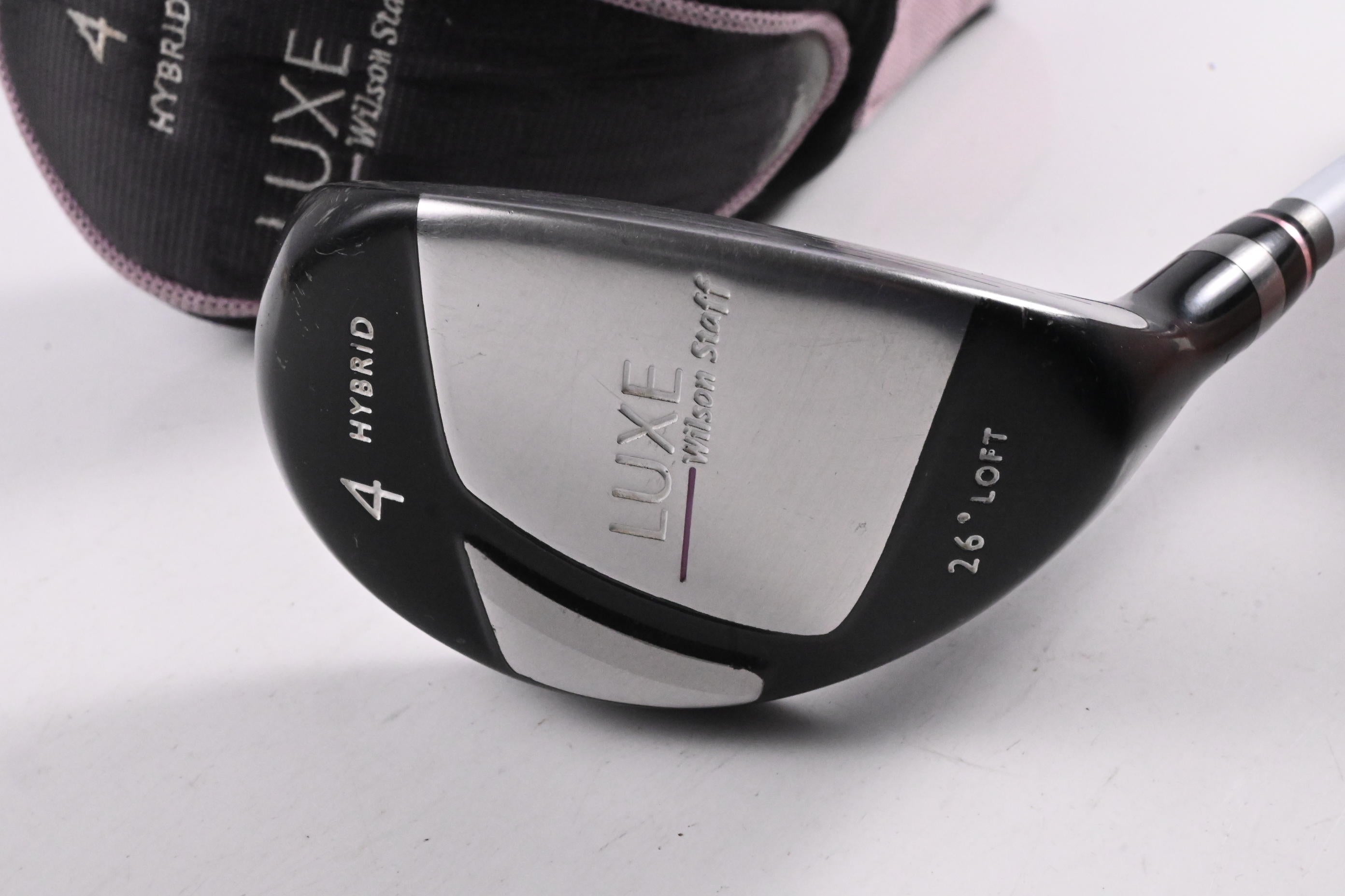 Ladies Wilson Staff Luxe #4 Hybrid / 26 Degree / Ladies Flex Proforce V2 55