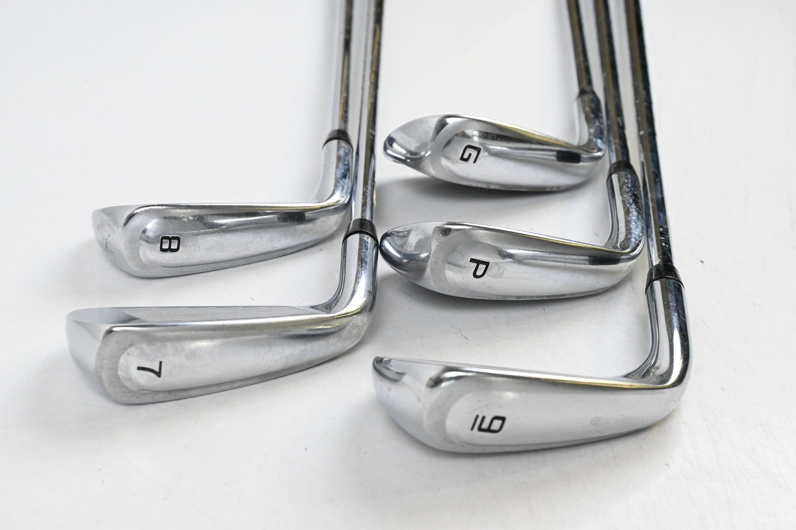 Cobra King Speedzone Irons / 7-PW+GW / Stiff Flex KBS 120 Shafts