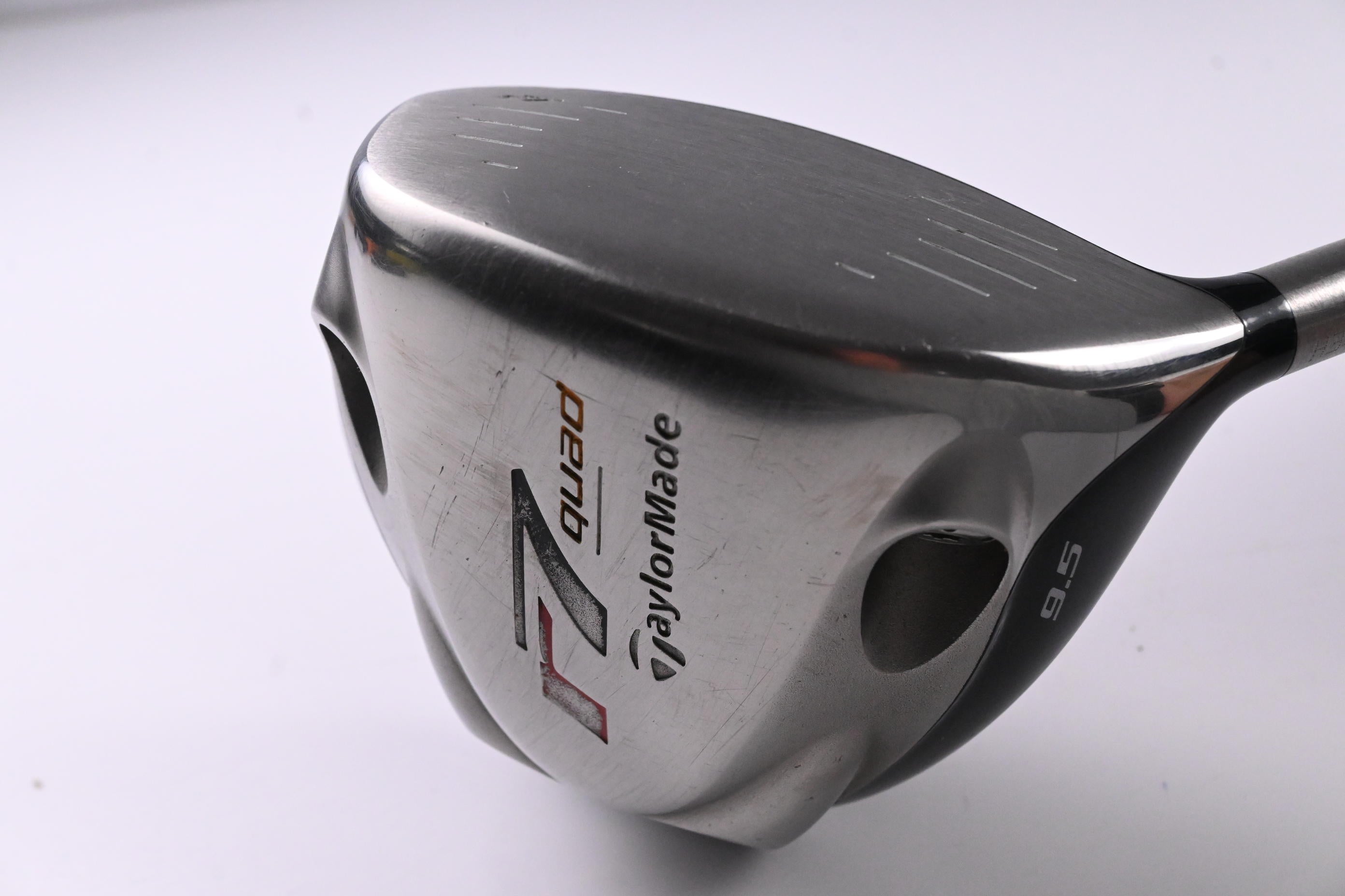 Taylormade R7 Quad Driver / 9.5 Degree / Stiff Flex Taylormade M.A.S2 65 Shaft
