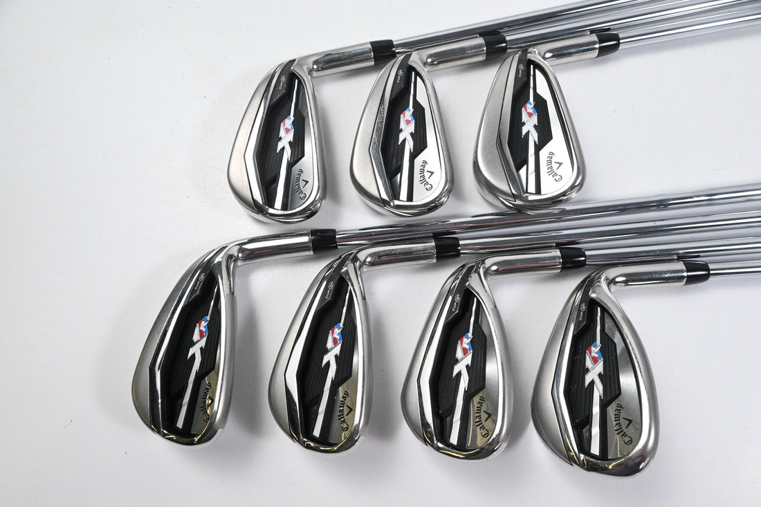 Callaway XR Irons / 5-PW+SW / Regular Flex Speedstep 80 Shafts