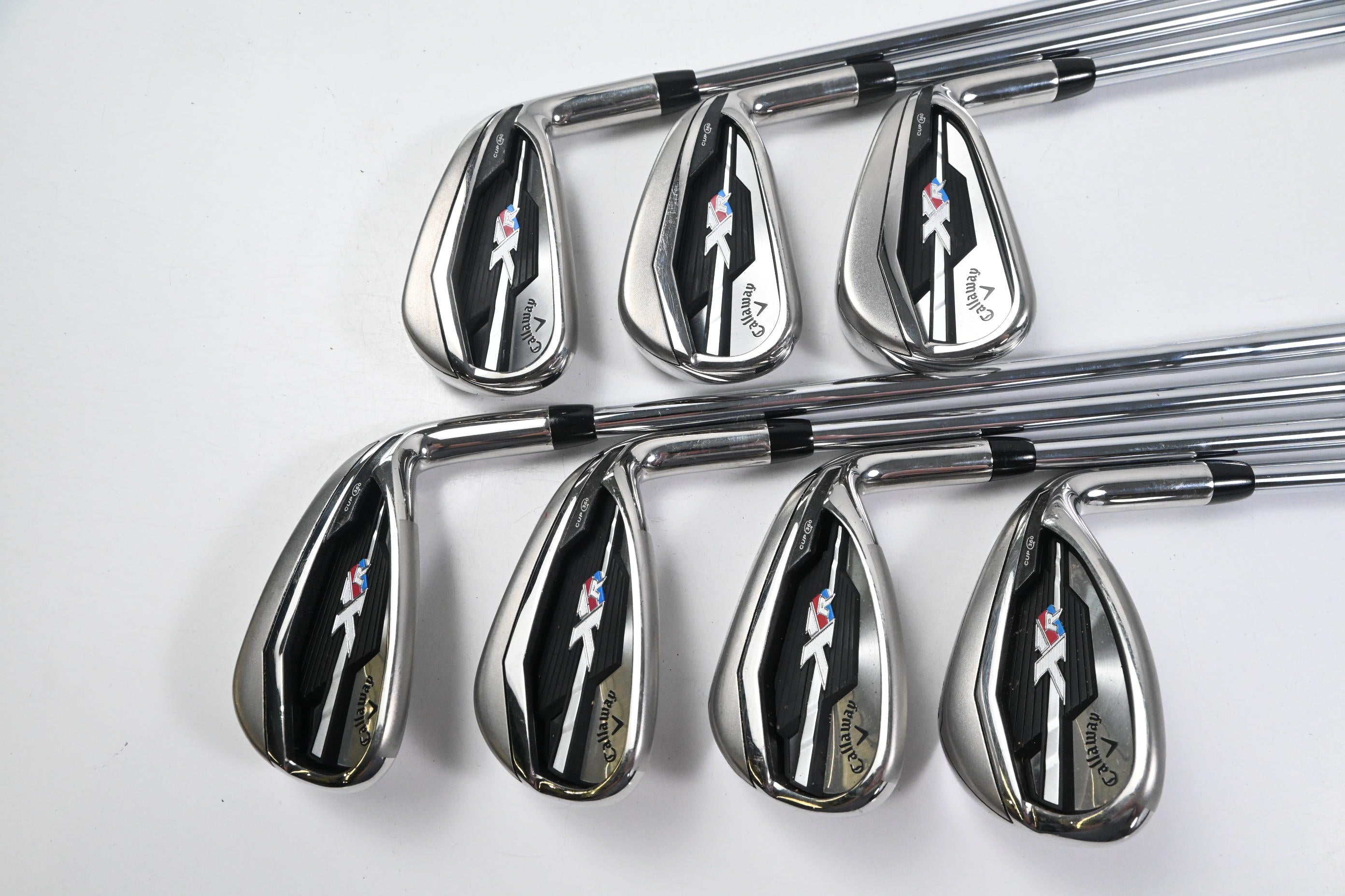 Callaway XR Irons / 5-PW+SW / Regular Flex Speedstep 80 Shafts