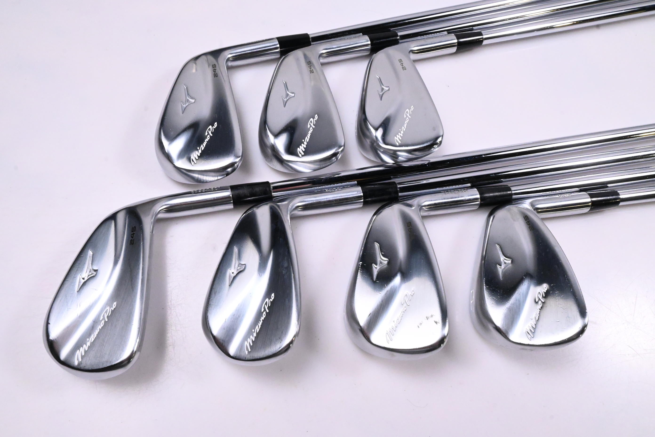 Mizuno Pro 245 Irons / 4-PW / Regular Flex Dynamic Gold 105 R300 Shafts
