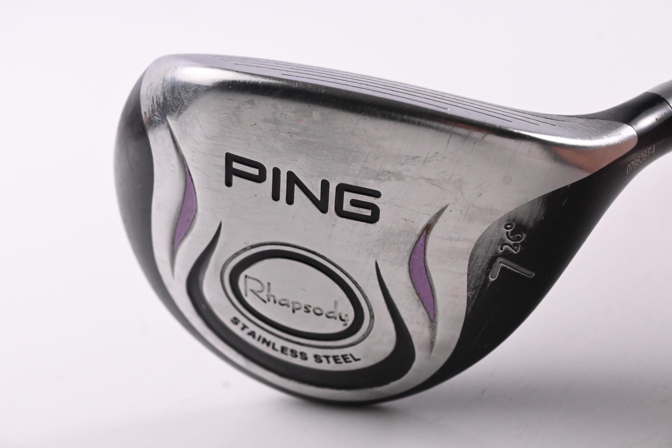 Ladies Ping Rhapsody #7 Wood / 26 Degree / Ladies Flex Ping ULT 129 Shaft