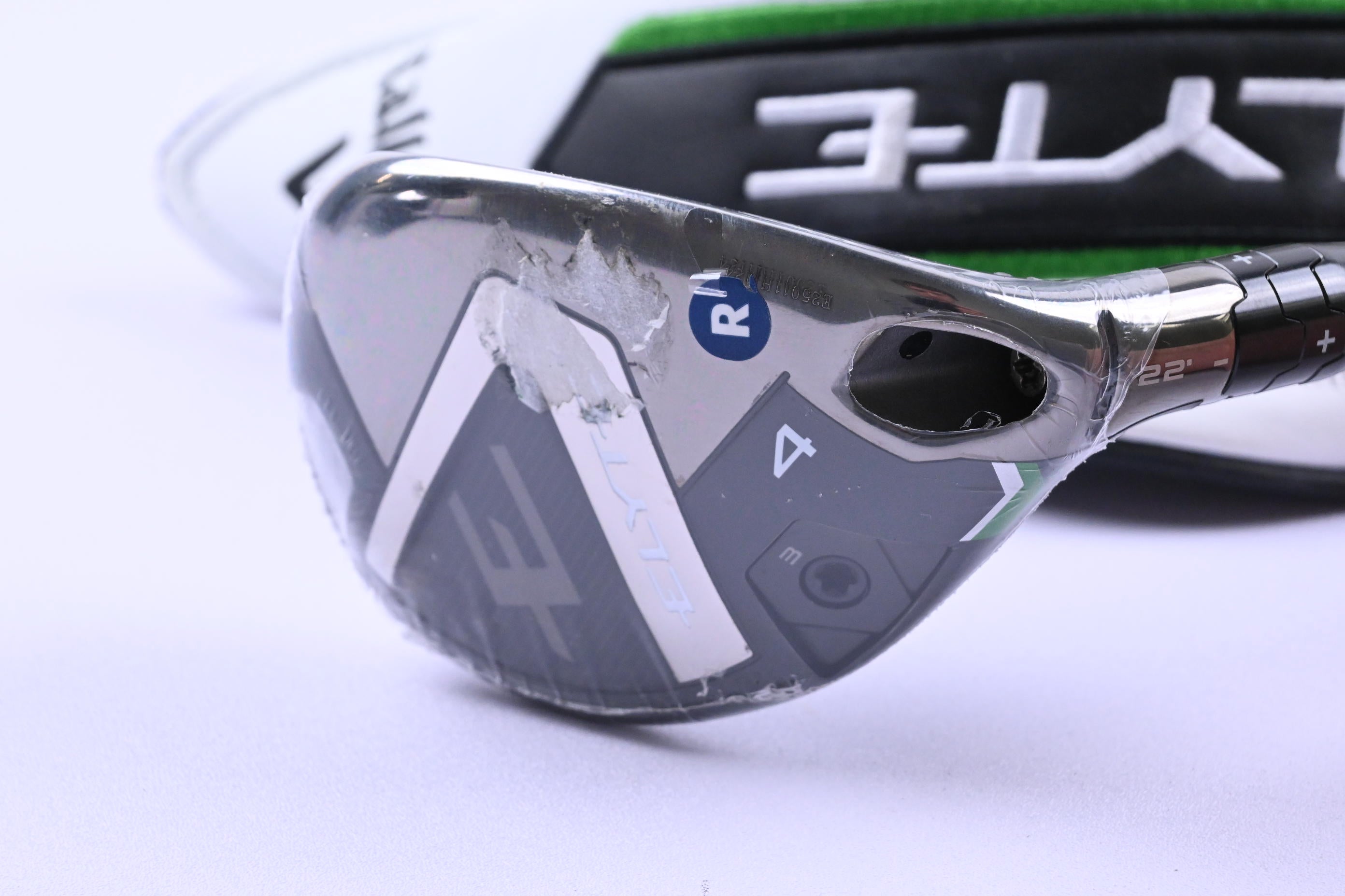 Callaway Elyte #4 Hybrid / 22 Degree / Regular Flex Denali Charcoal 60 Shaft