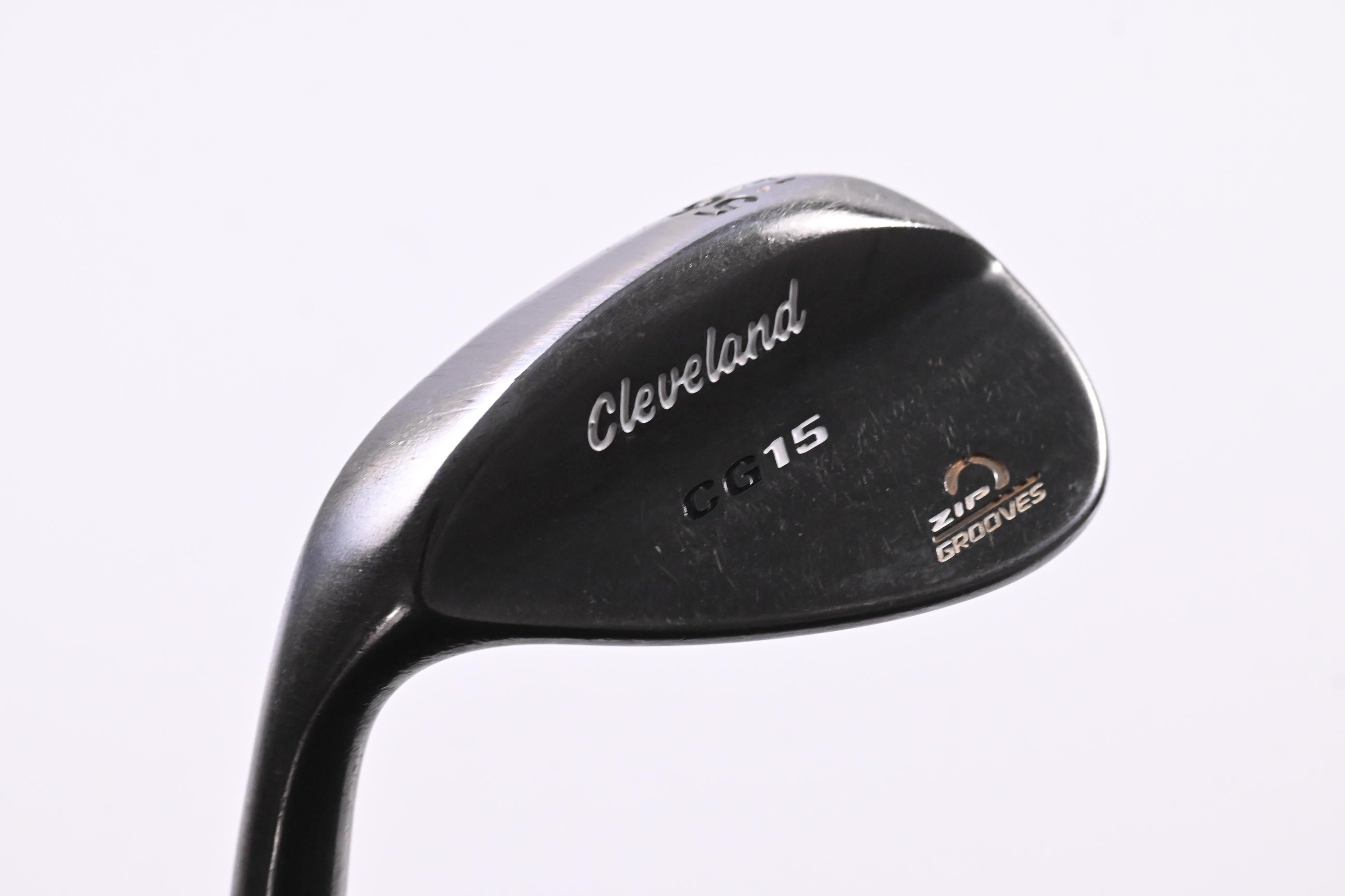 Left Hand Cleveland CG15 Sand Wedge / 56 Degree / Wedge Flex Steel Shaft