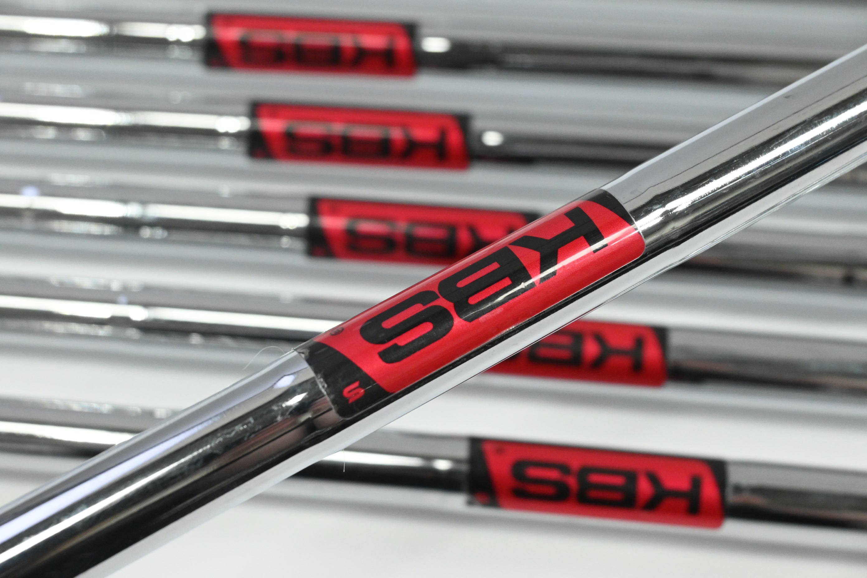 Mizuno Pro 243 Irons / 4-PW / Stiff Flex KBS Tour Shafts