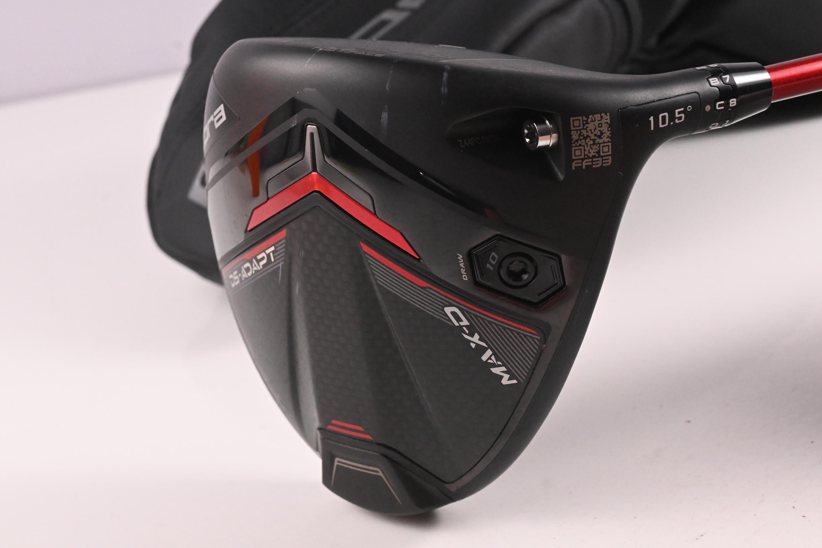 Cobra DS-Adapt MAX-D Driver / 10.5 Degree / Stiff Flex Denali Red 50 Shaft