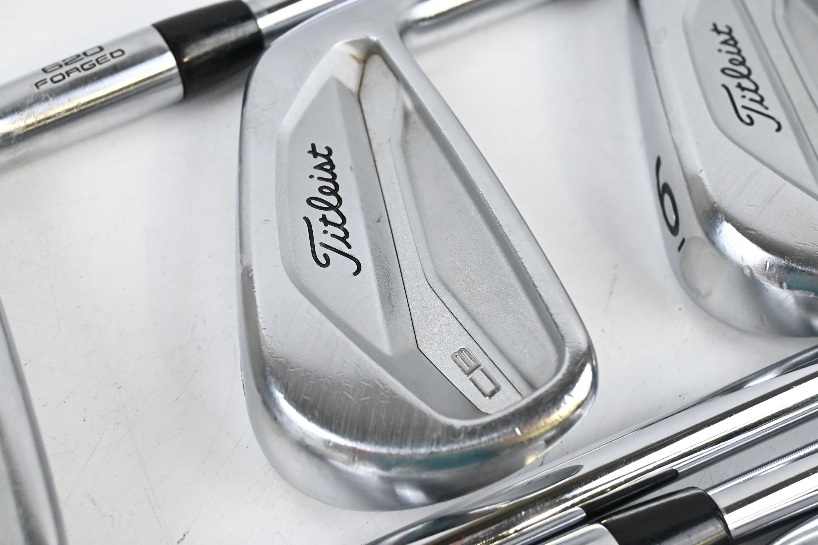 Titleist CB 620 Irons / 4-PW / Stiff Flex Project X Precision Shafts