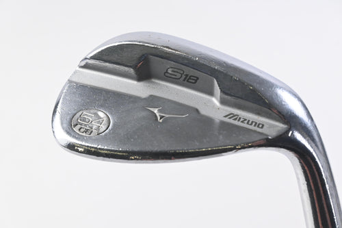 Mizuno S18 Sand Wedge / 54 Degree / Stiff Flex AMT White S300 Shaft