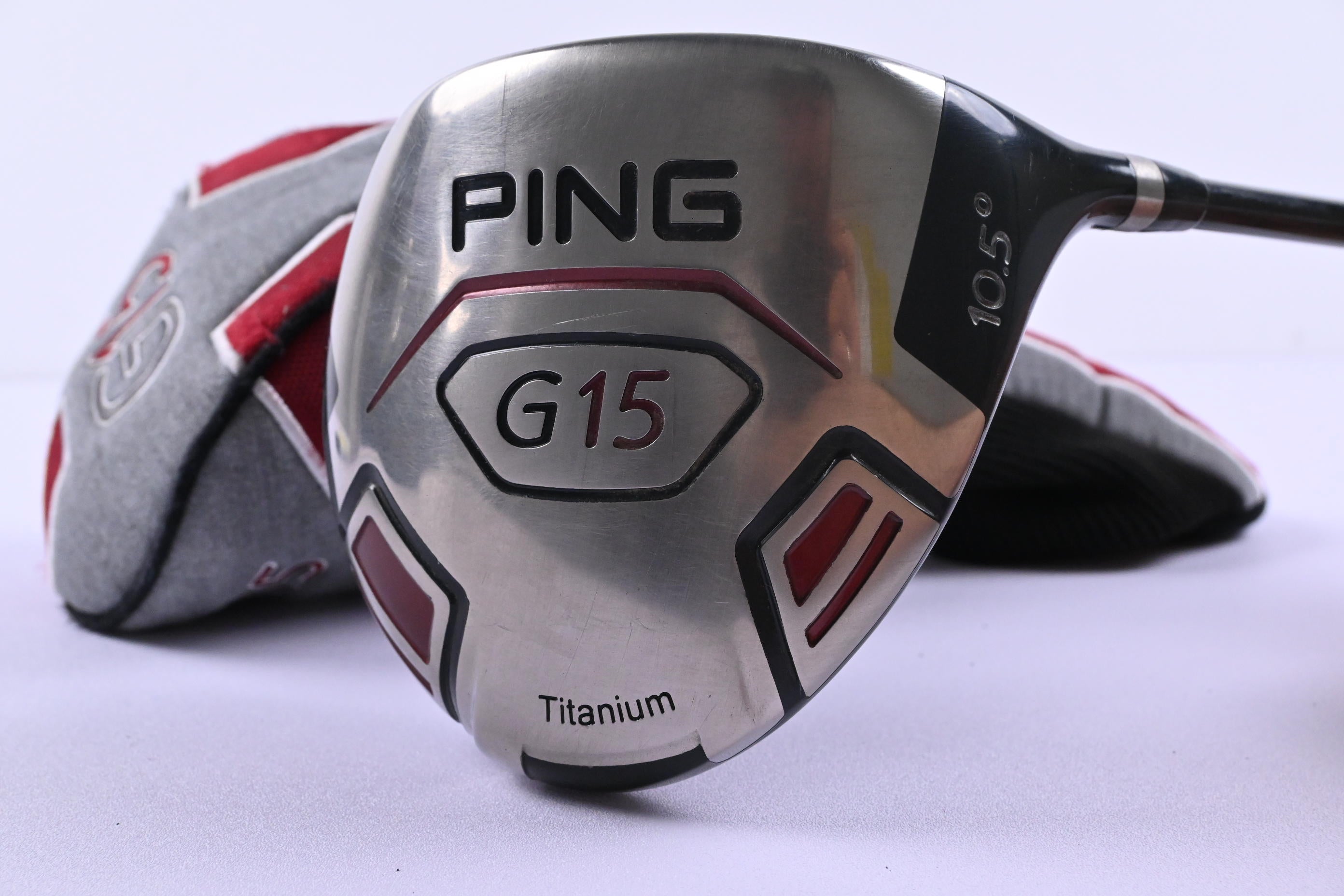Ping G15 Driver / 10.5 Degree / Stiff Flex Aldila Serrano 60 Shaft