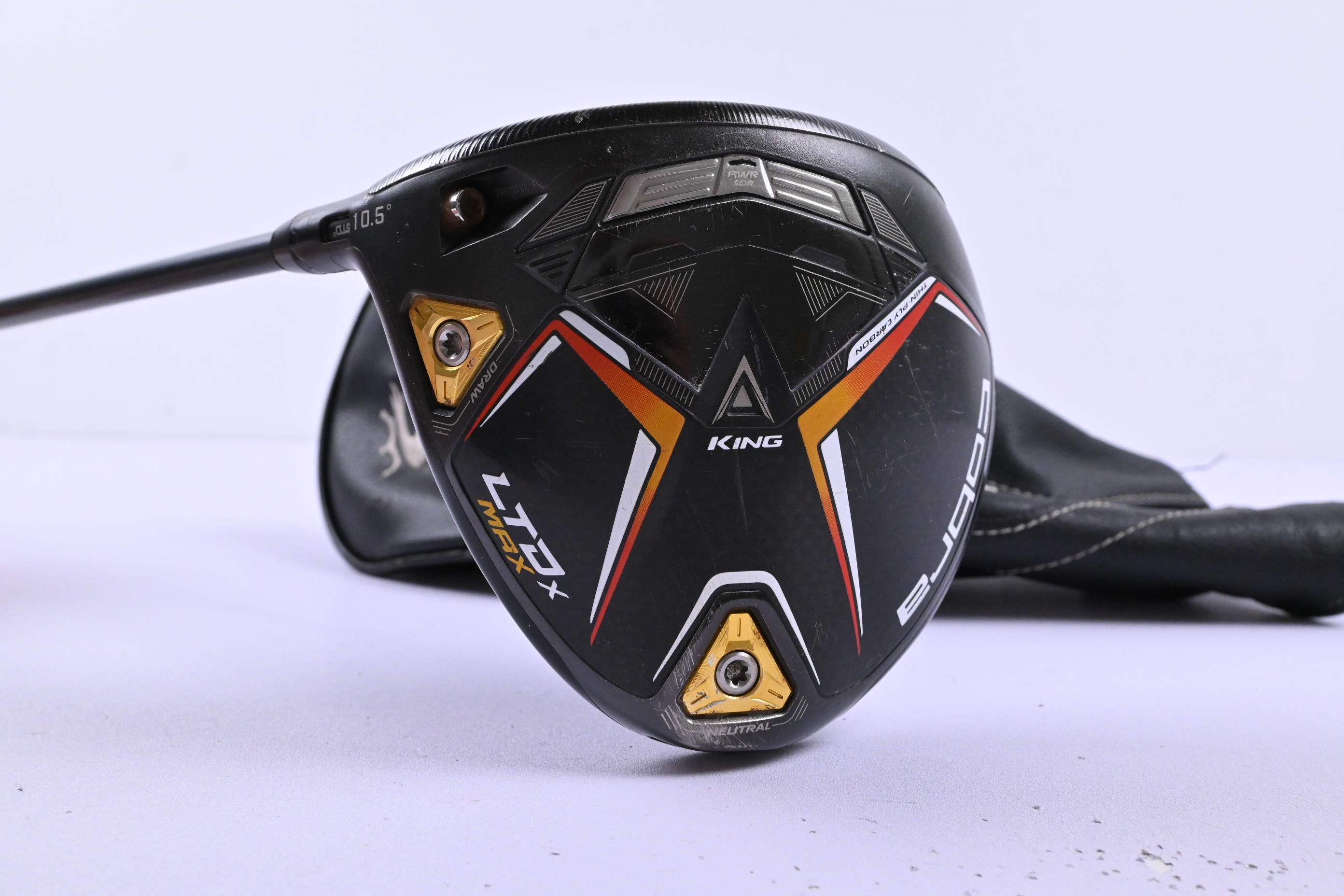 Left Hand Cobra LTDx Max Driver / 10.5 Degree / Stiff Flex HZRDUS Smoke iM10