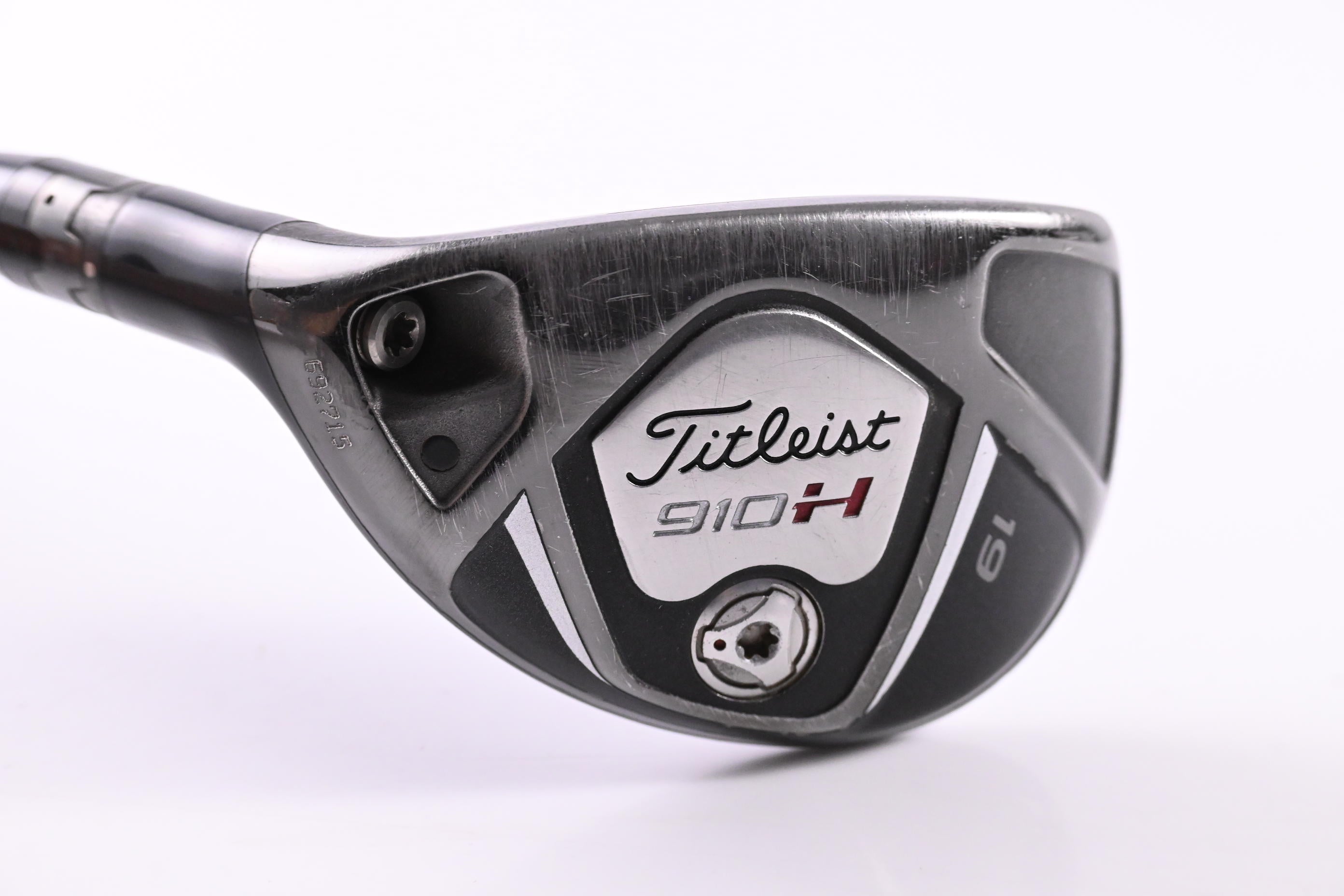 Left Hand Titleist 910H #3 Hybrid / 19 Degree / Stiff Flex Diamana Kai`li 80 Shaft