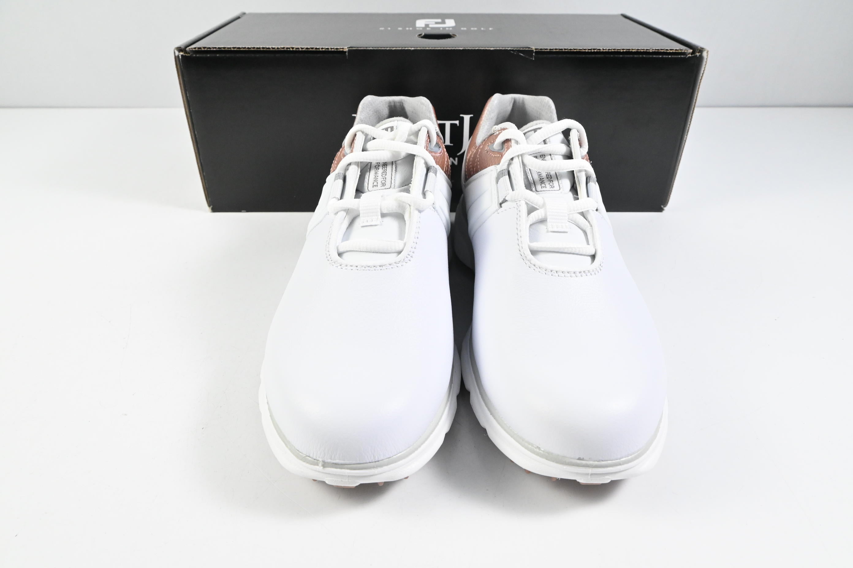 Ladies FootJoy Pro SL Golf Shoes / Size UK 5.5 / White, Pink