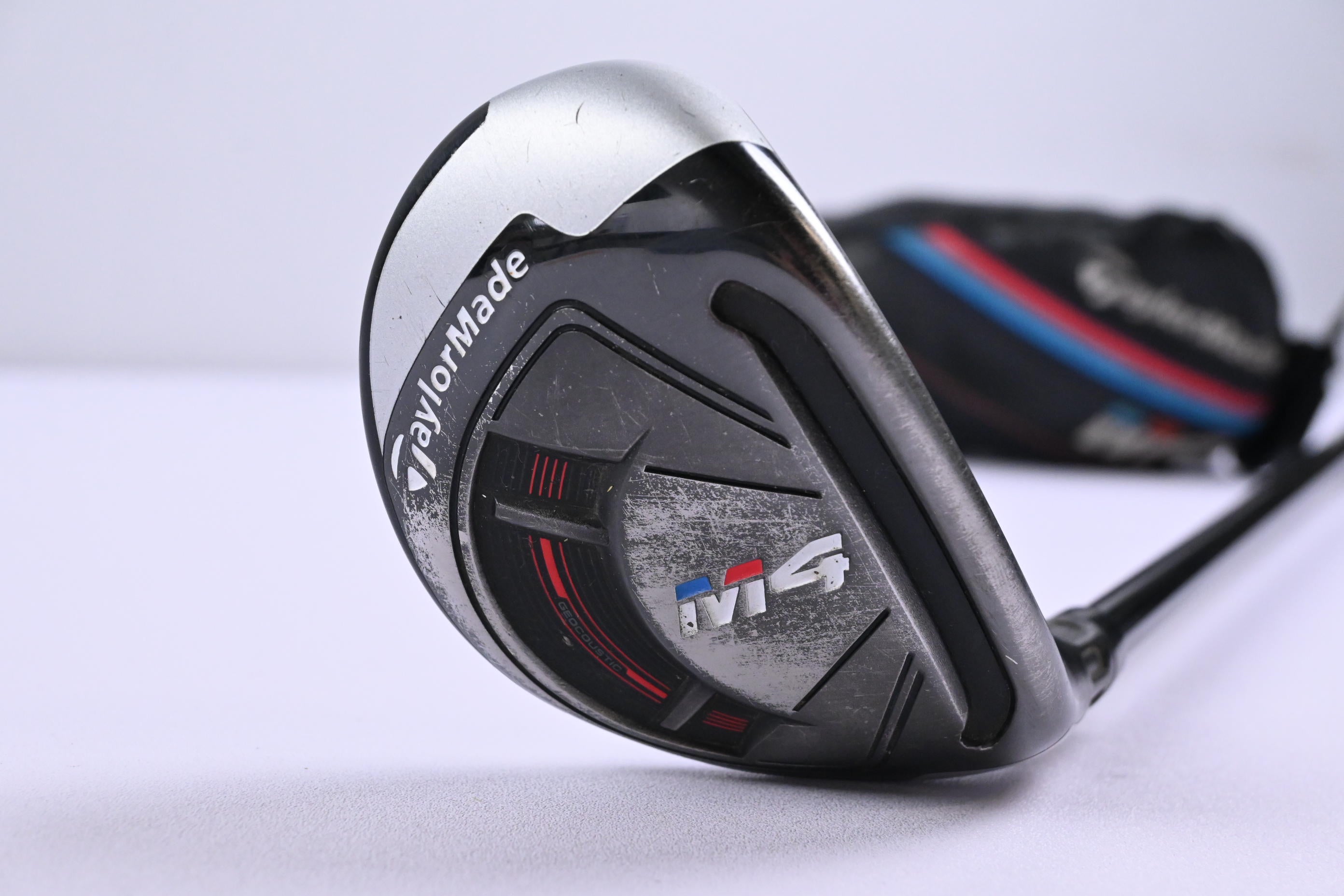 Taylormade M4 #3 Hybrid / 19 Degree / Stiff Flex Fujikura Atoms Red 7 Shaft