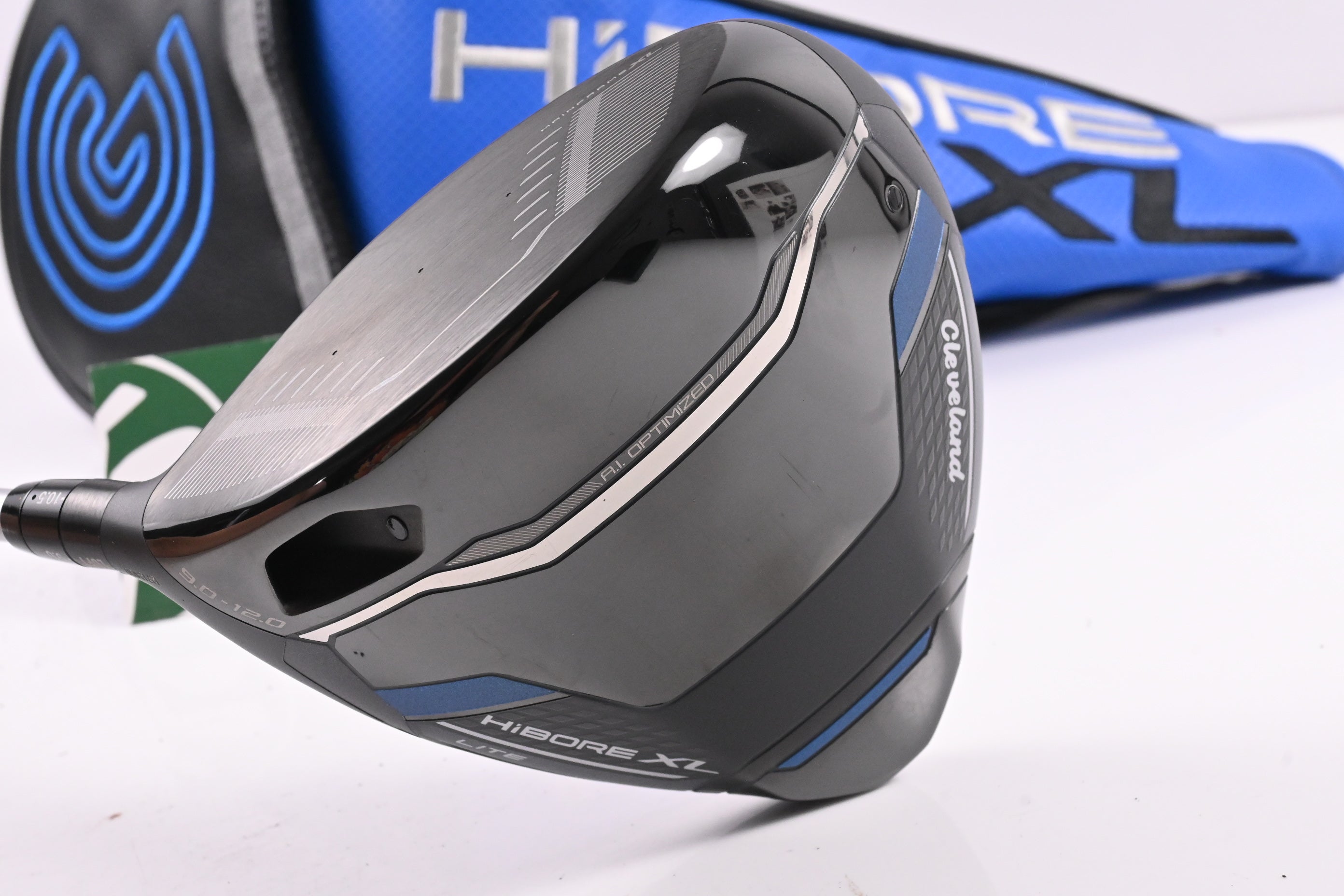 Left Hand Cleveland HiBore XL Lite Driver / 9-12 Degree / Regular Flex Aldila