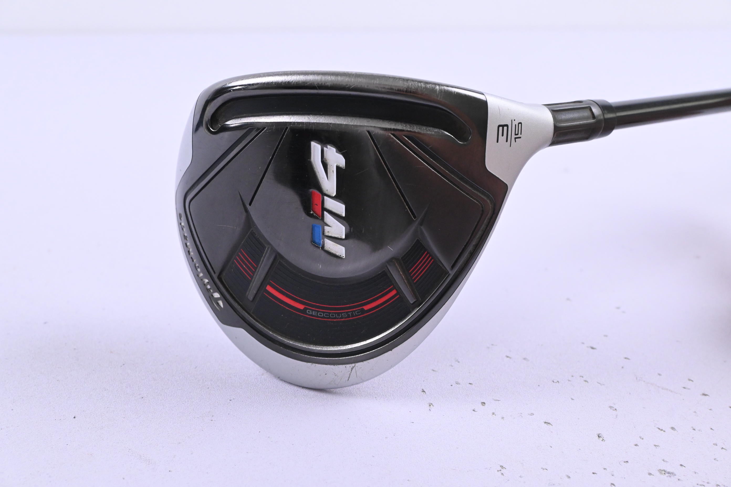 Taylormade M4 #3 Wood / 15 Degree / Regular Flex Fujikura Atmos Red 6 Shaft