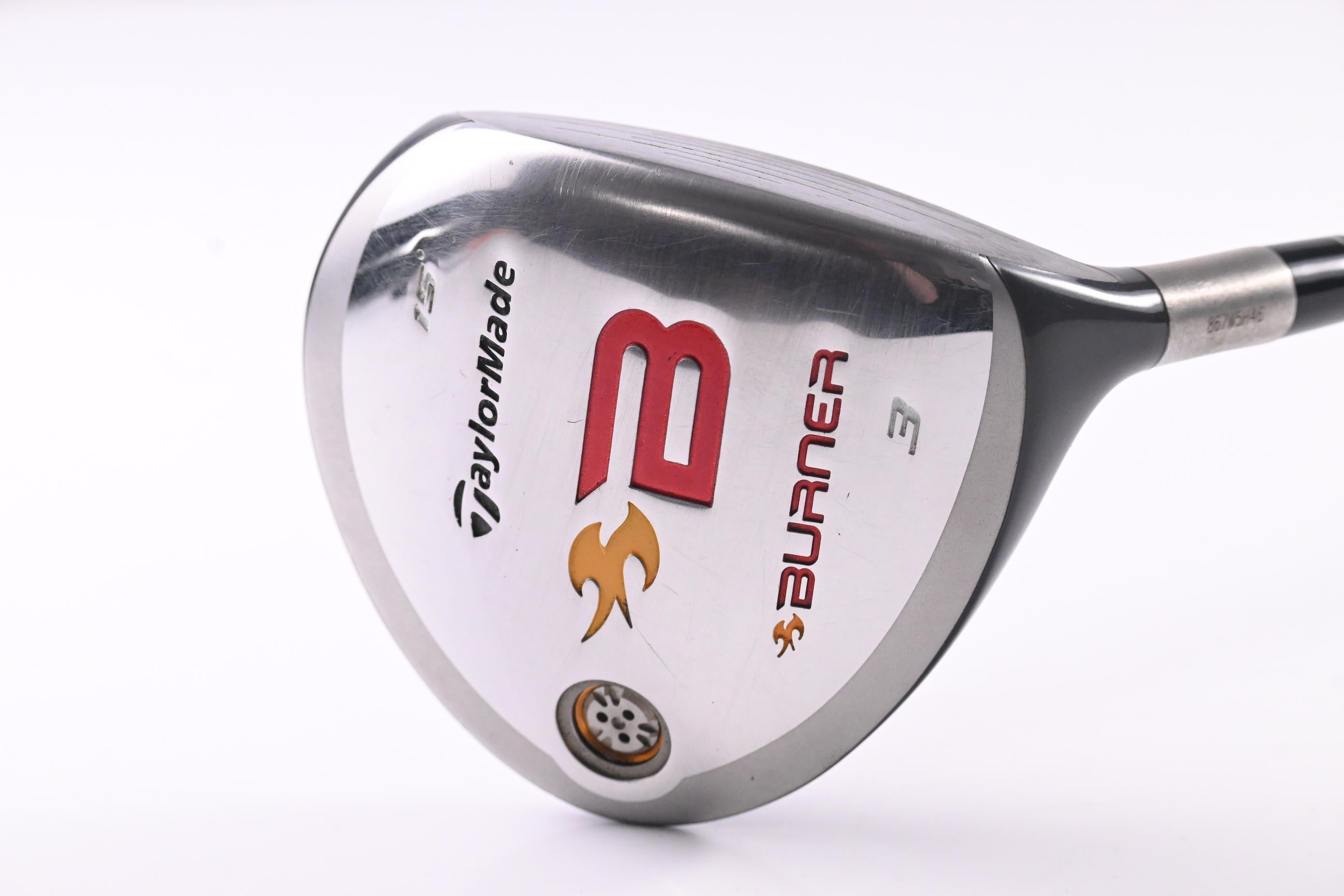 Taylormade Burner 2008 #3 Wood / 15 Degree / Regular Flex Taylormade Reax 49