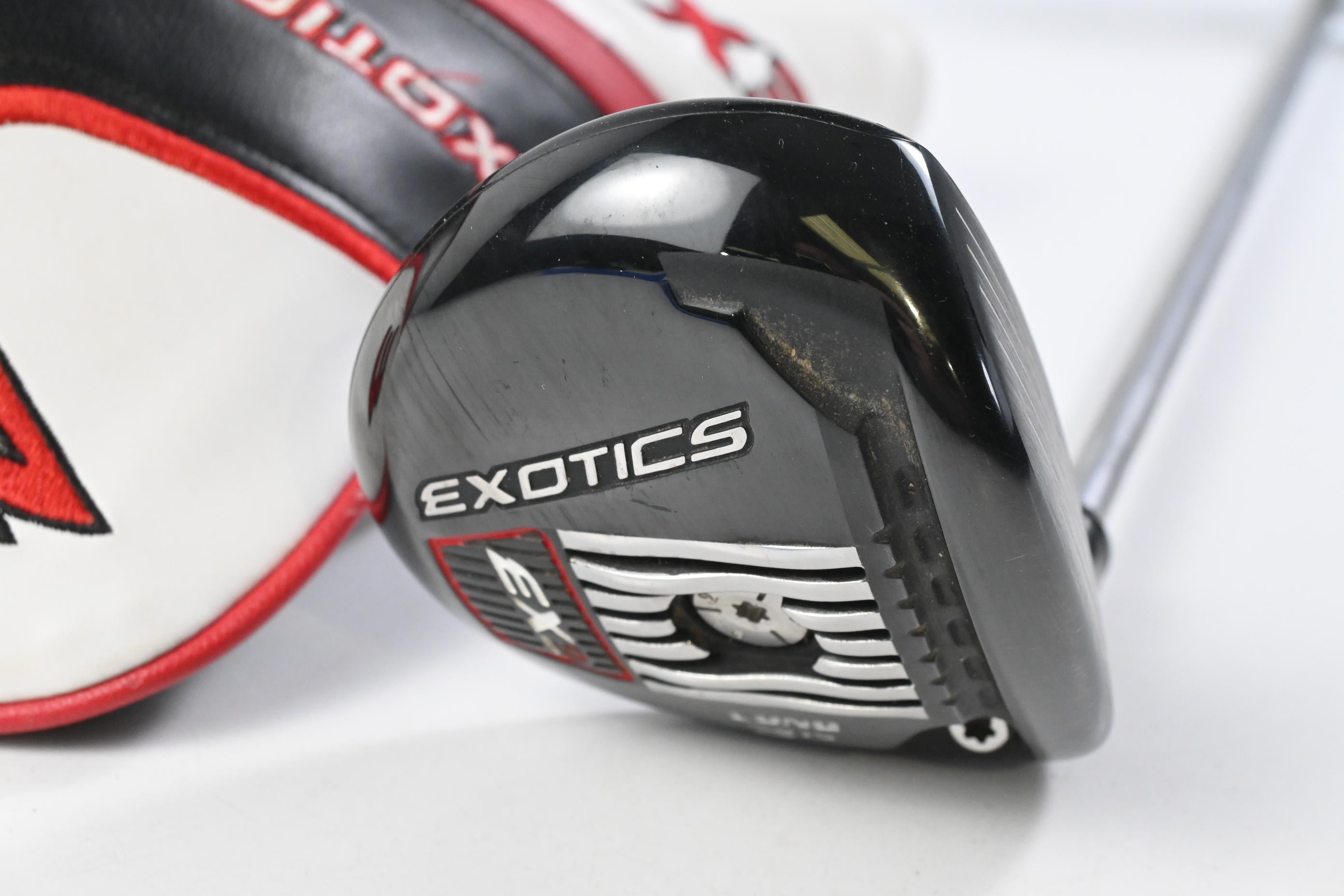 Tour Edge Exotics EX 9 #3 Wood / 15 Degree / Stiff Flex Diamana S+60 Shaft