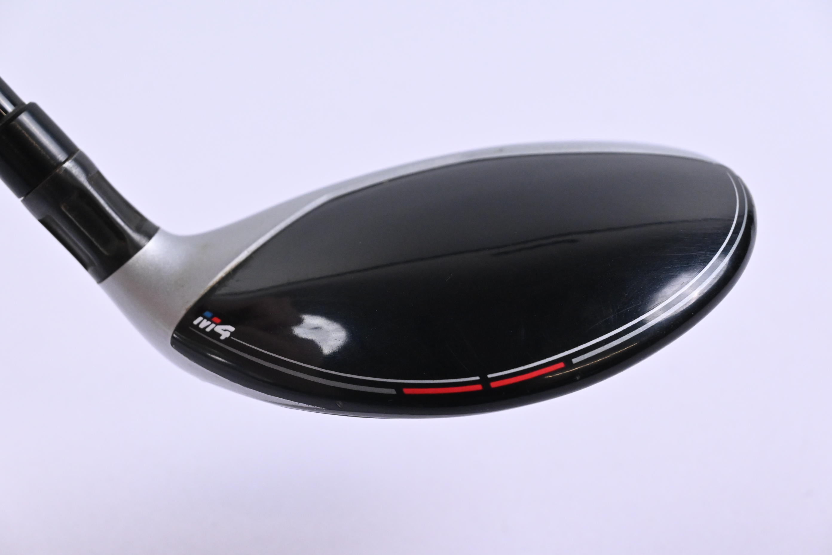 Taylormade M4 #3 Hybrid / 19 Degree / Stiff Flex Fujikura Atoms Red 7 Shaft