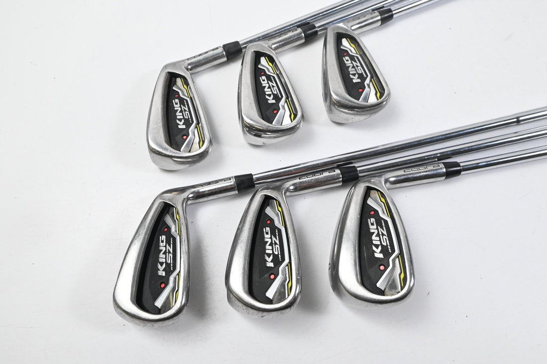 Cobra King Speedzone Irons / 5-PW / Regular Flex Cobra Shafts