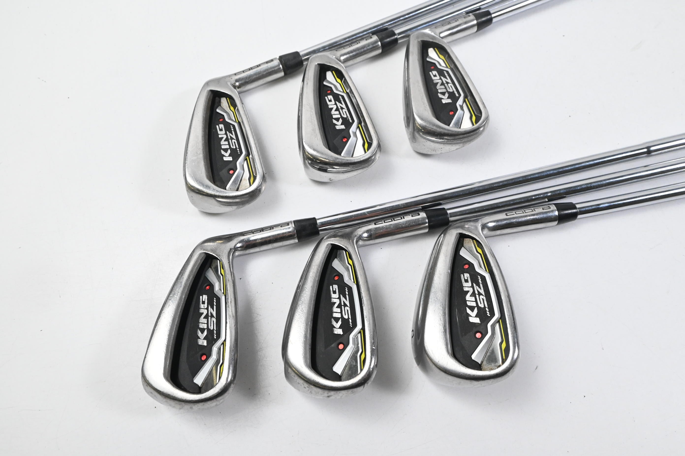Cobra King Speedzone Irons / 5-PW / Regular Flex Cobra Shafts