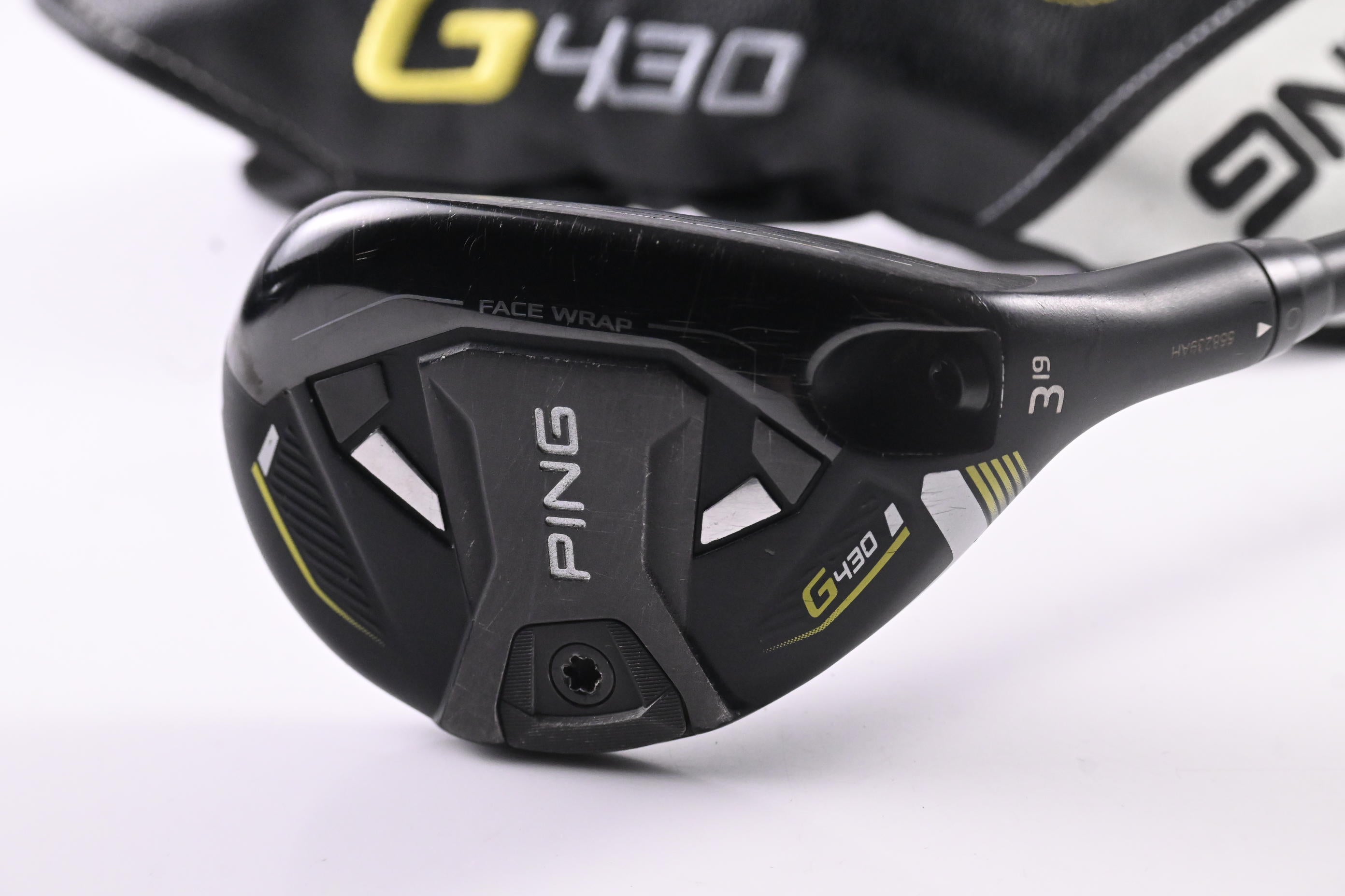 Ping G430 #3 Hybrid / 19 Degree / Stiff Flex Ping Alta CB Black 70 Shaft