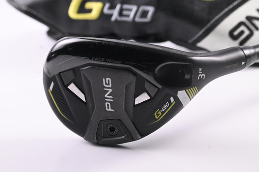 Ping G430 #3 Hybrid / 19 Degree / Stiff Flex Ping Alta CB Black 70 Shaft