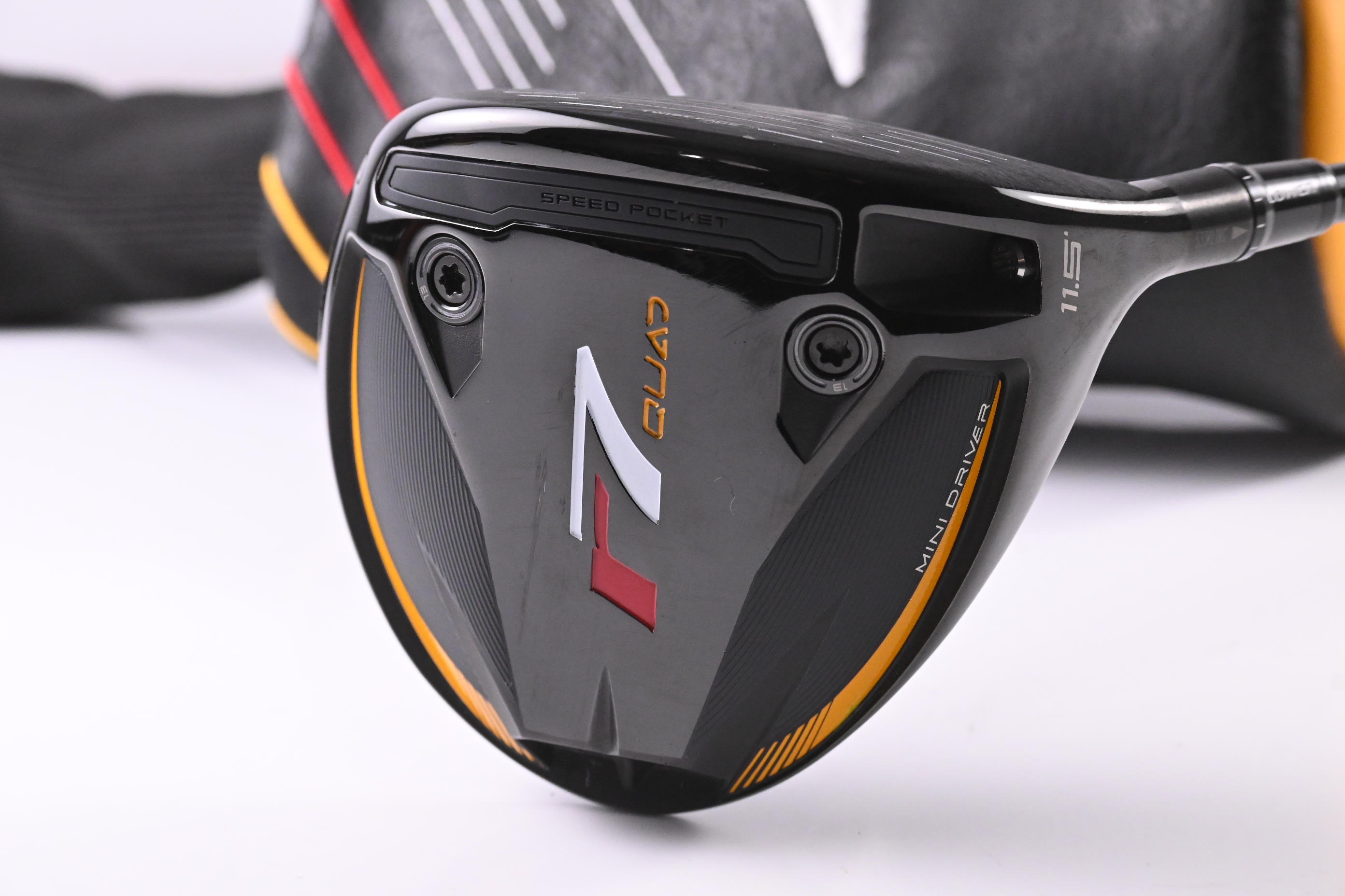 Taylormade R7 Quad Mini Driver / 11.5 Degree / Stiff Flex Fujikura Speeder MD 6