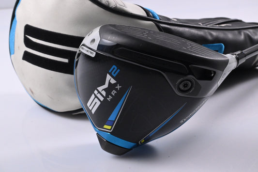 Taylormade SIM2 Max Driver / 9 Degree / Stiff Flex Evenflow Riptide 50 SB Shaft