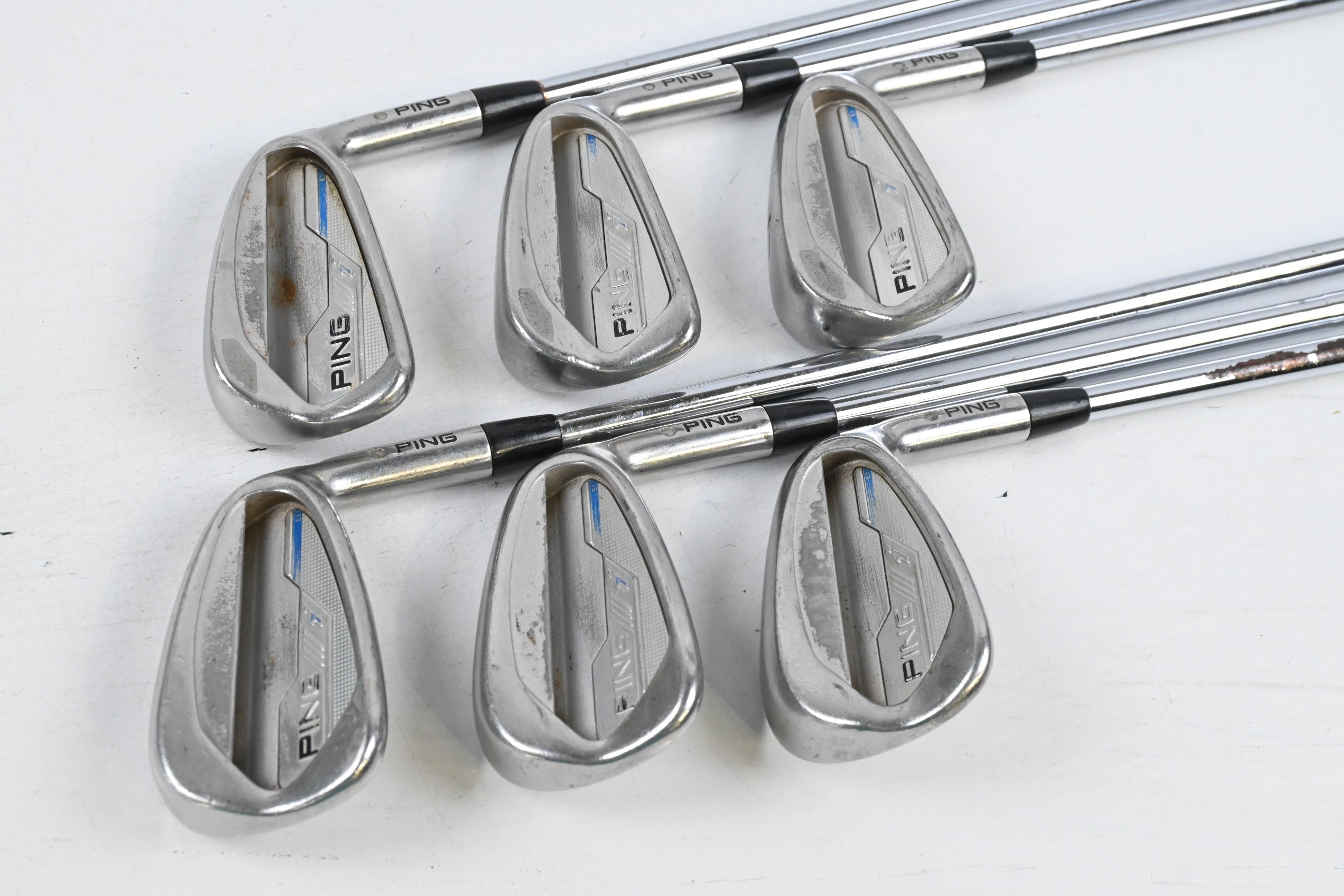 Ping i-Series E1 Irons / 5-PW / Silver Dot / Stiff Flex Dynamic Gold S300 Shafts