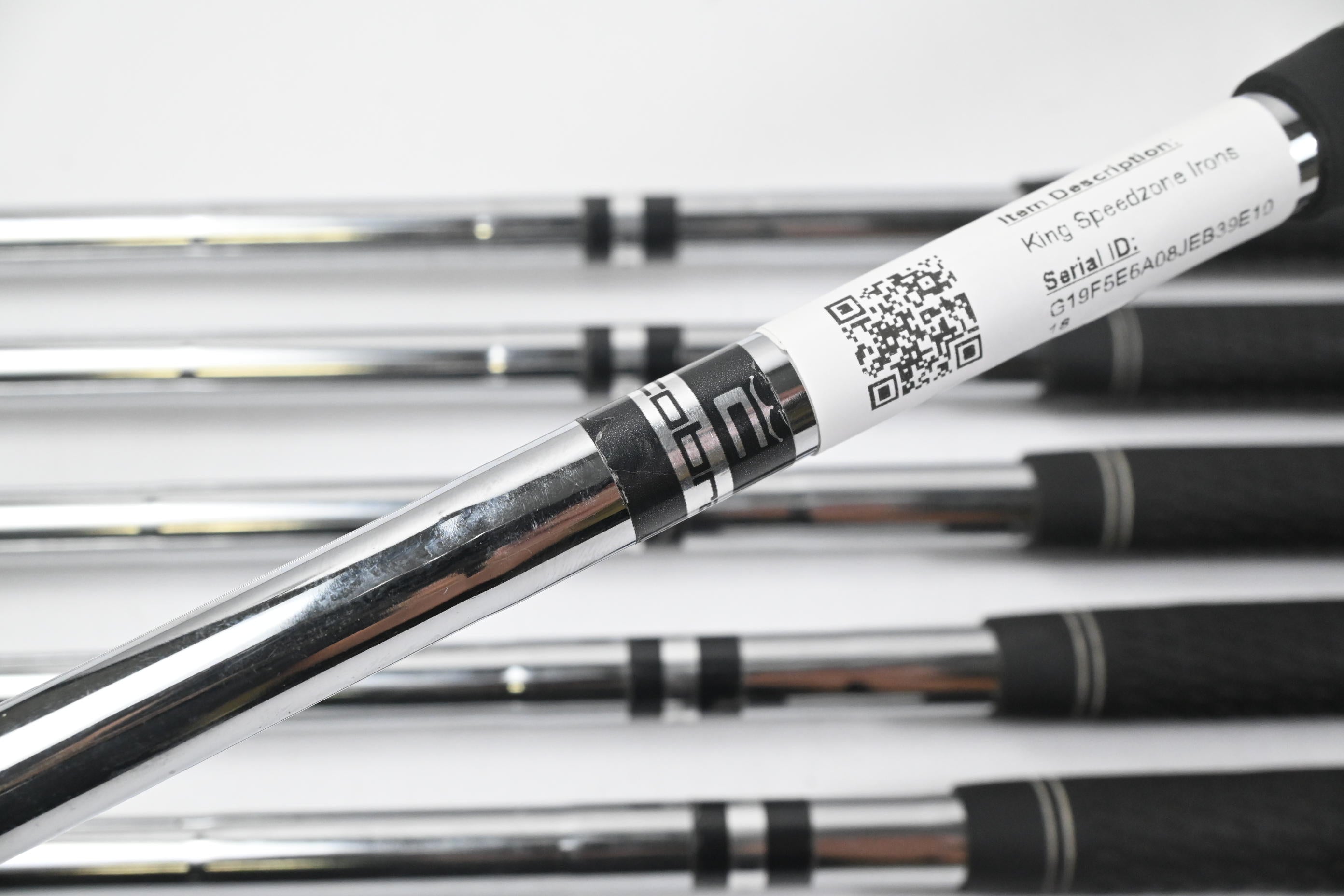 Cobra King Speedzone Irons / 5-PW / Regular Flex Cobra Shafts